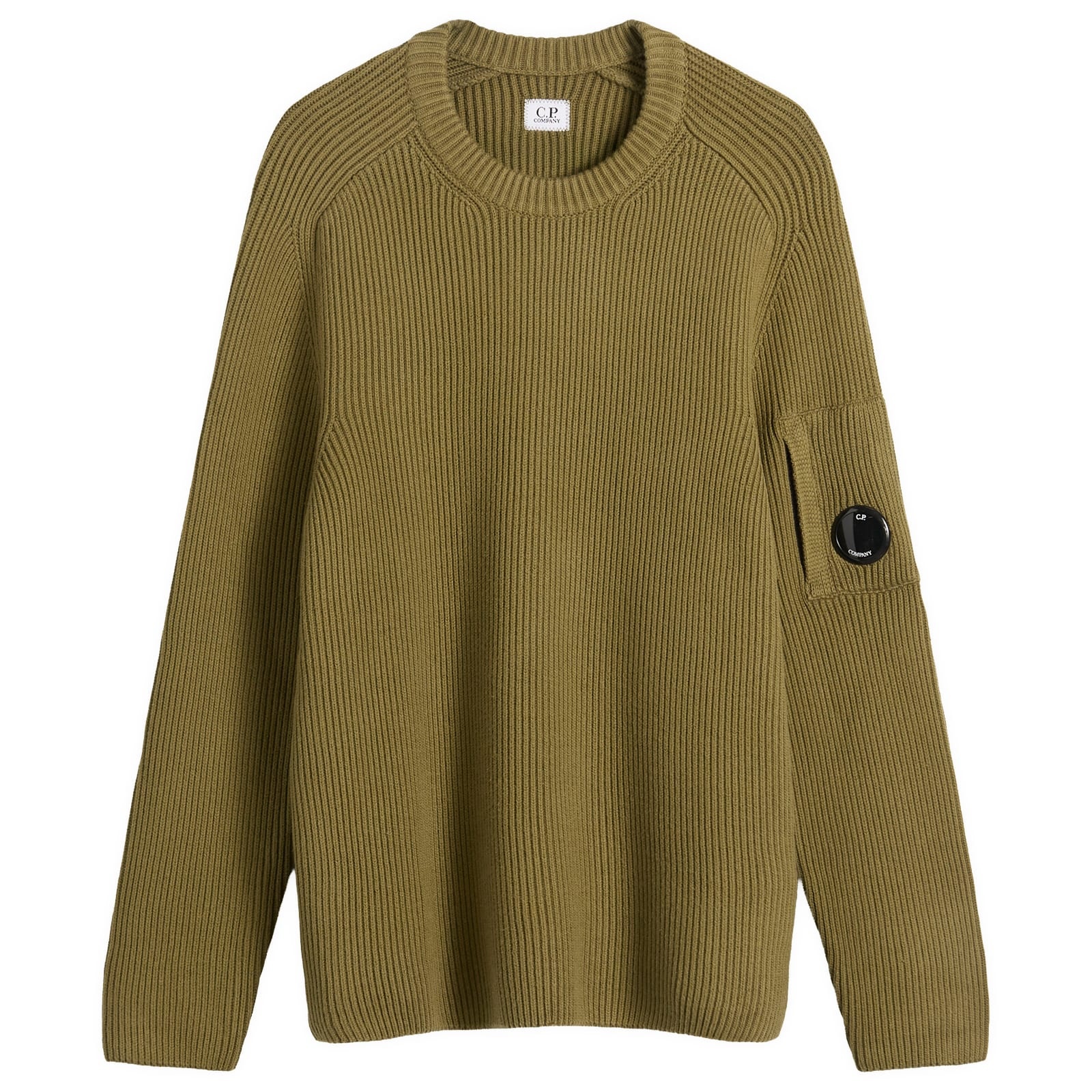 C.P. Company Full Rib Crew Neck Jumper - 1
