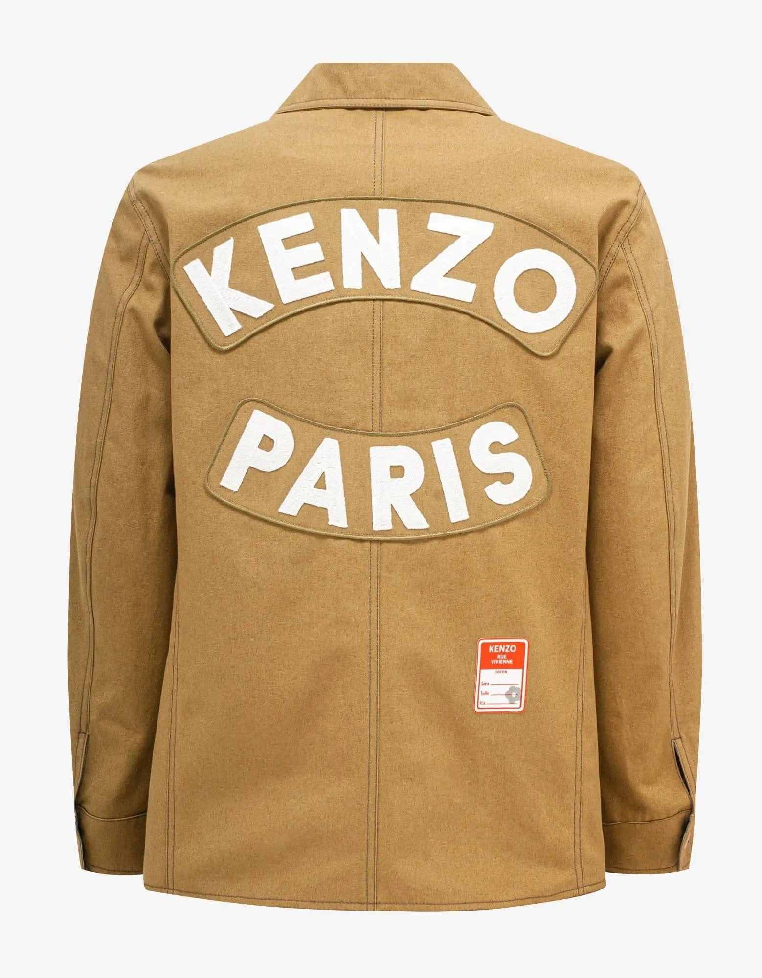 Kenzo Beige 'Kenzo Sailor' Workwear Jacket - 2