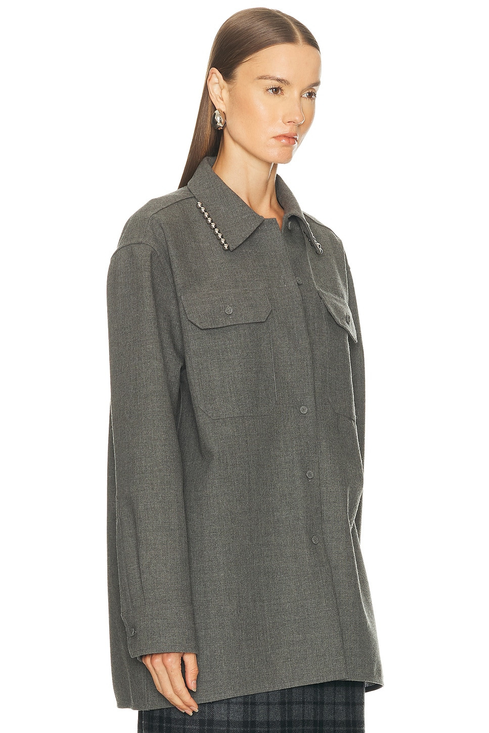 Relaxed Fit Long Sleeve Shirt - 2