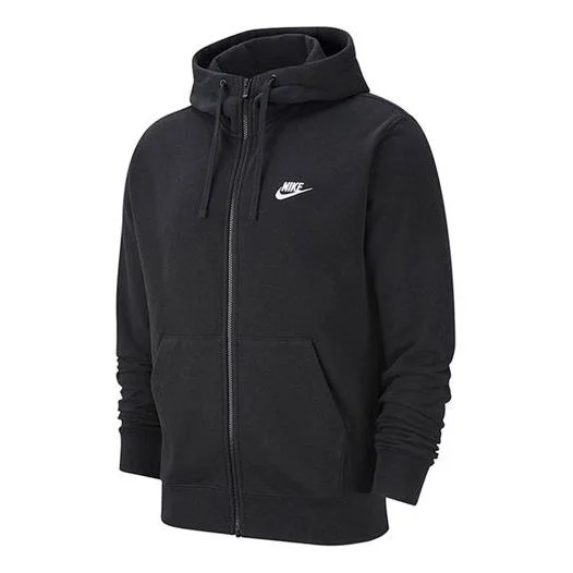 Nike logo Casual Sports Stay Warm Hooded Jacket Black BV2648-010 - 1