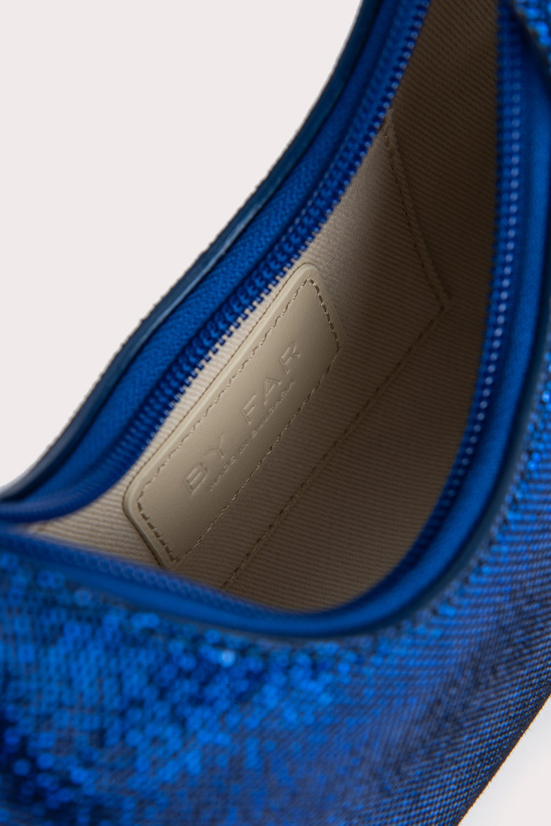 Baby Amber Blue Disco Dot Leather 7