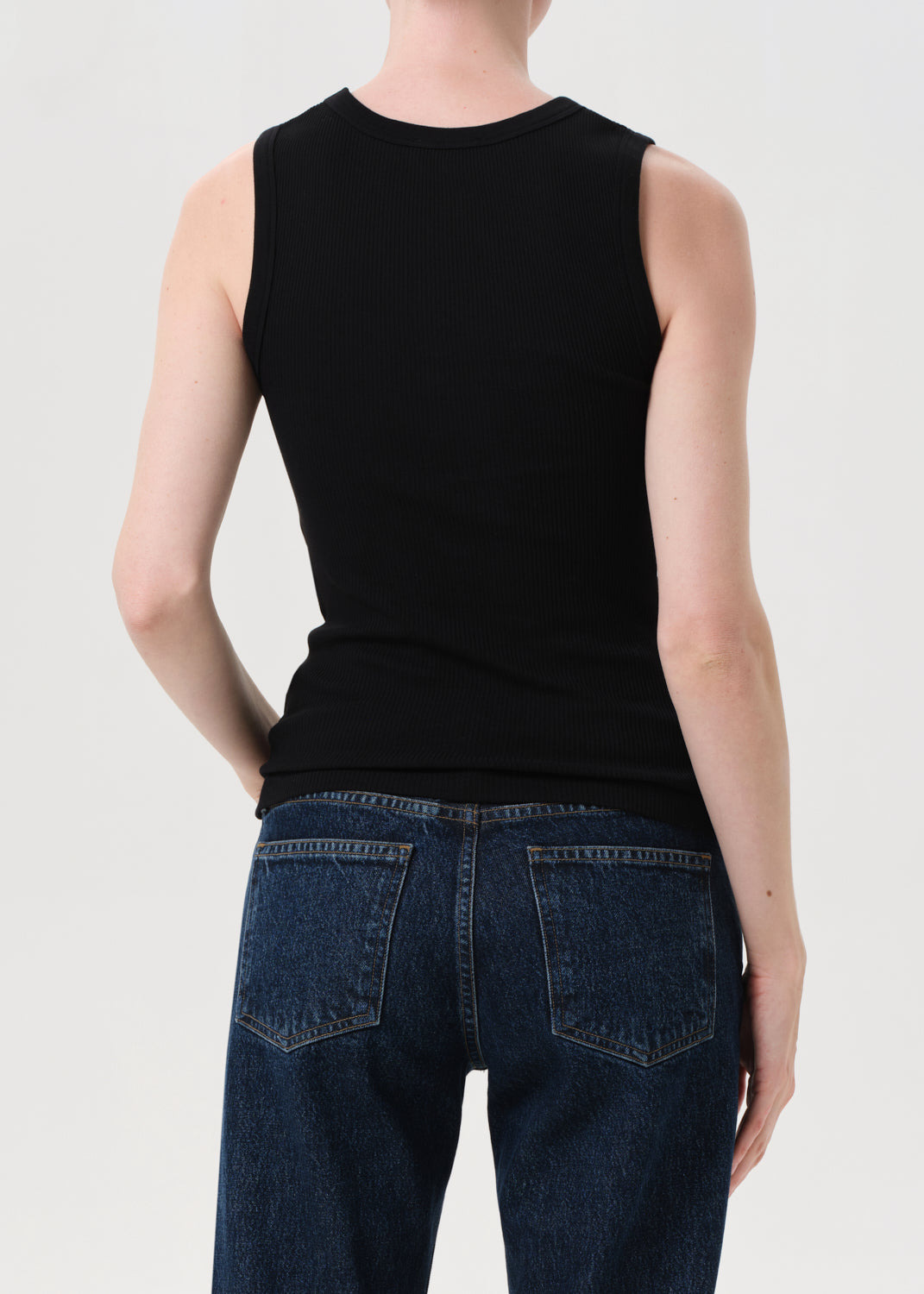 POPPY TANK IN BLACK - 3