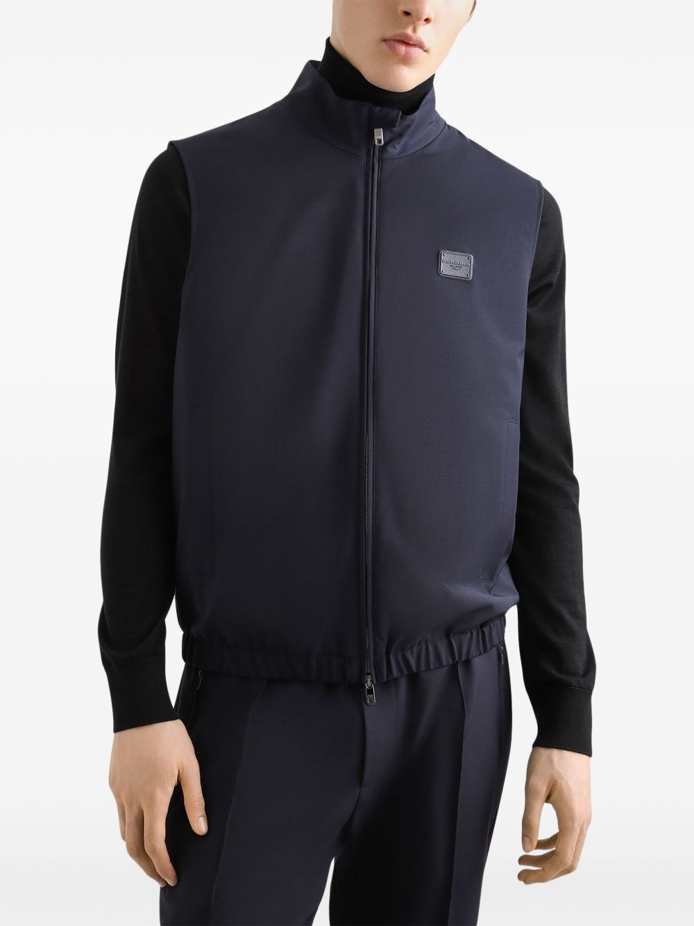 logo-plaque vest - 4