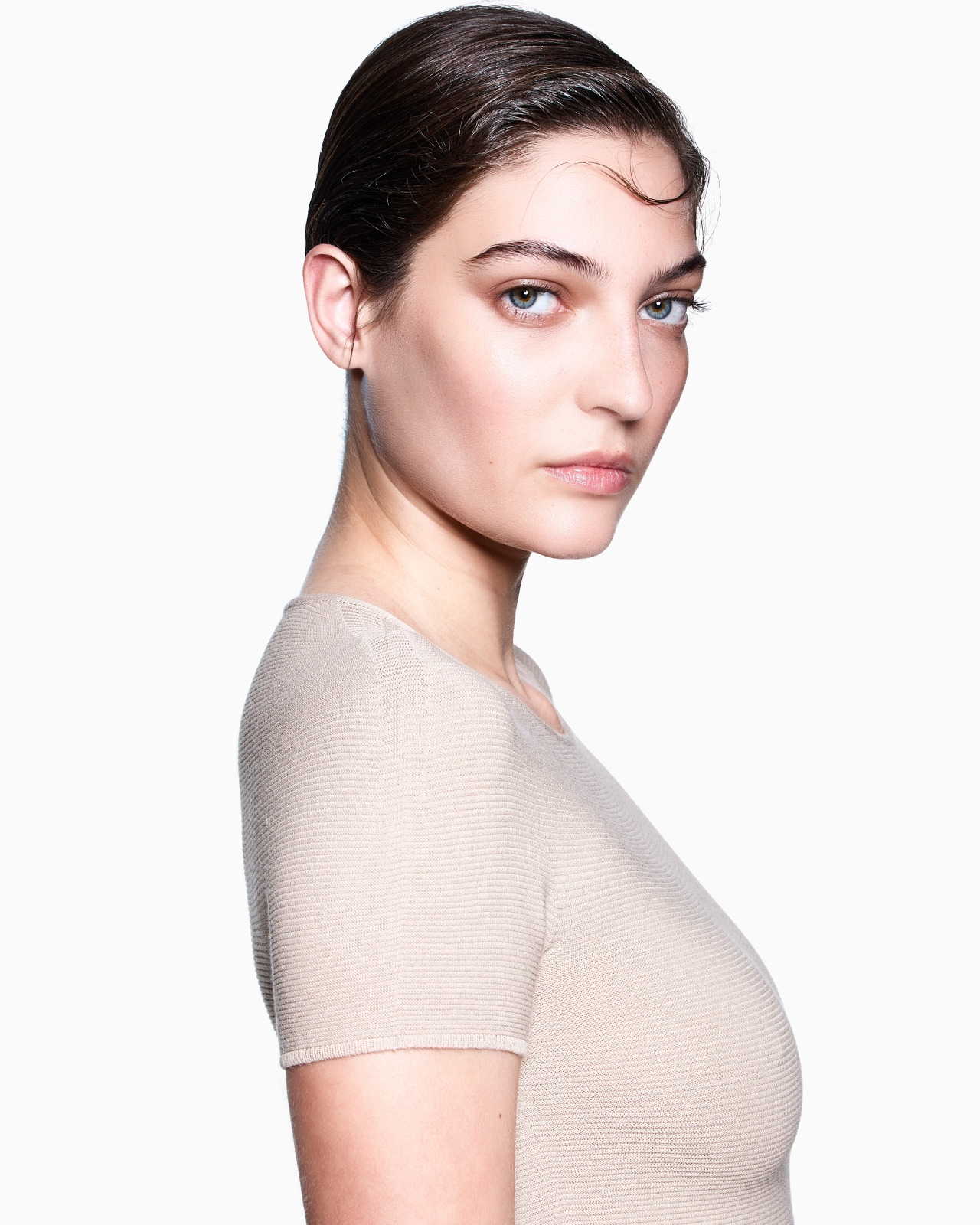 LINKS-STITCH VISCOSE SHORT-SLEEVED JUMPER - 5