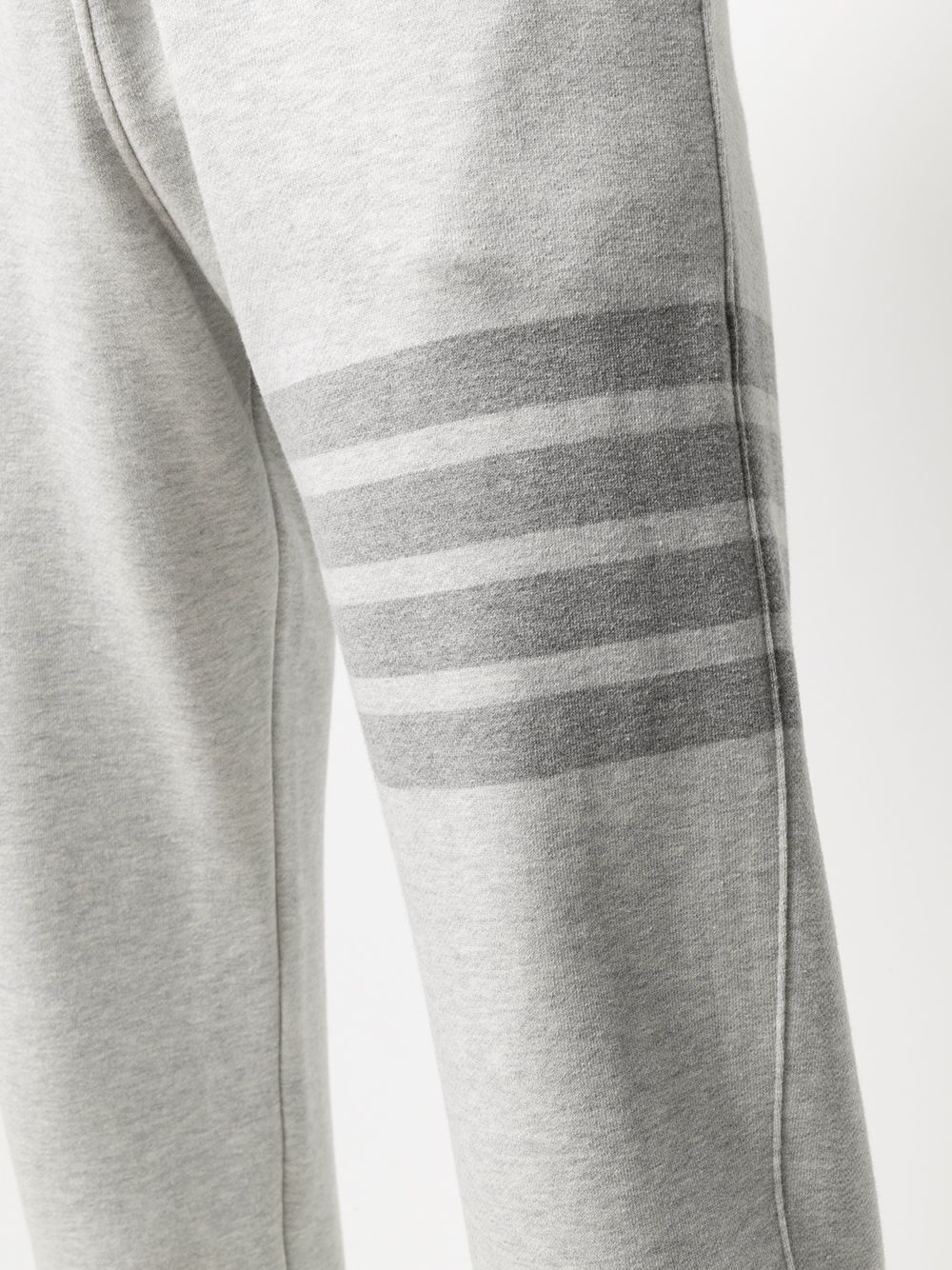 4-Bar stripe cotton track pants - 5