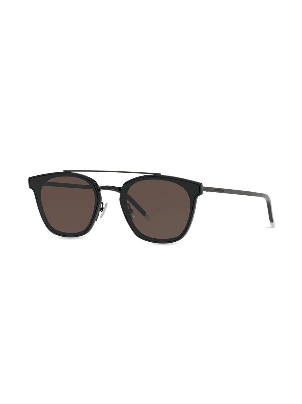 double-bridge round sunglasses - 2