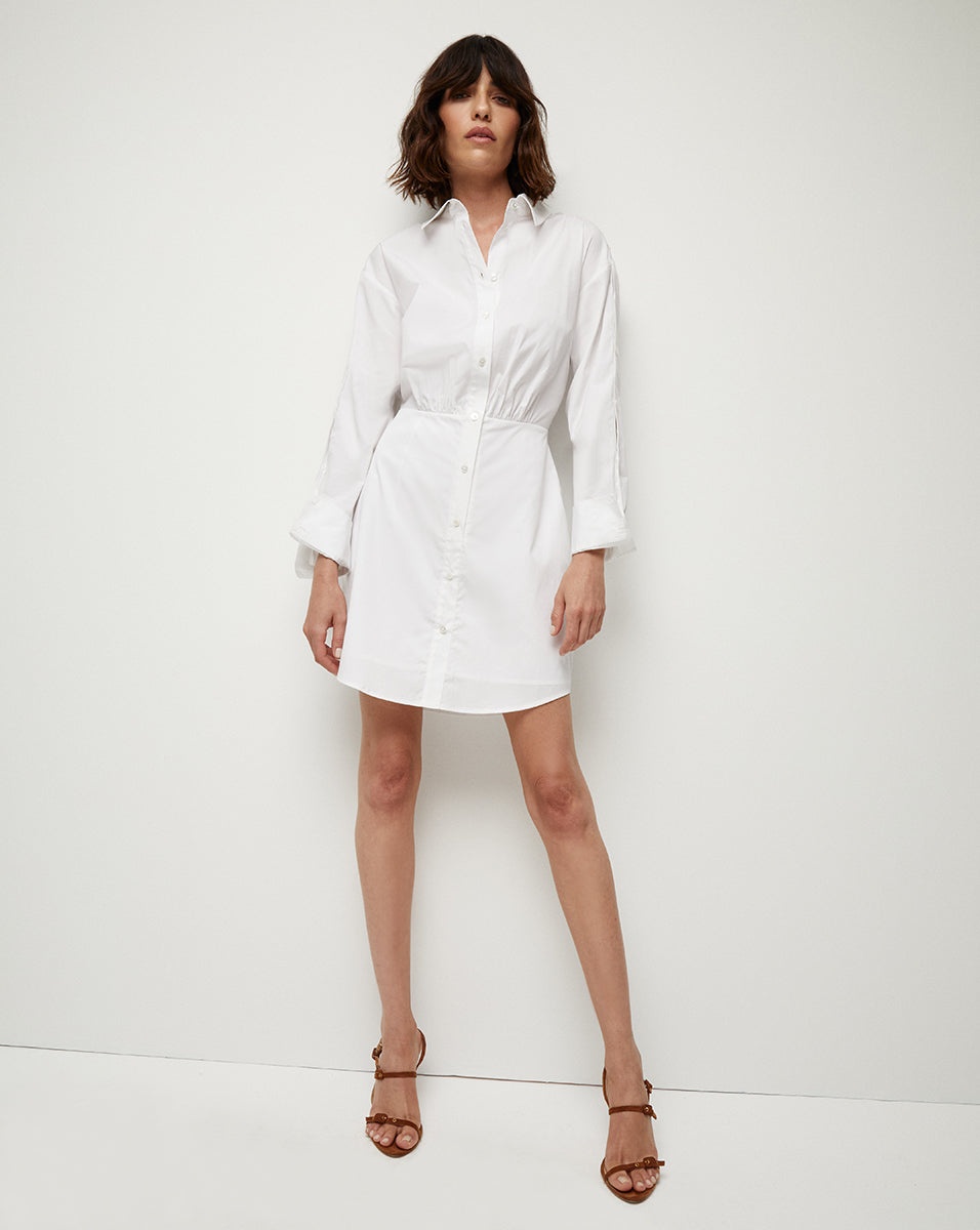 RAE POPLIN SHIRTDRESS - 5