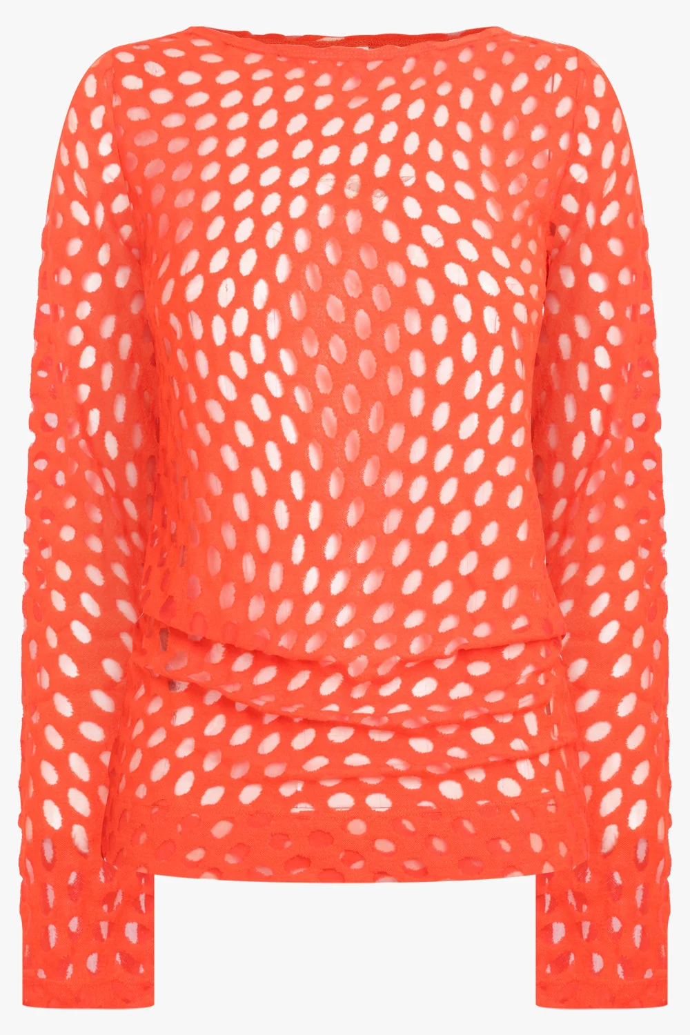 HOLLETINA POLKA DOT TOP | RED - 1