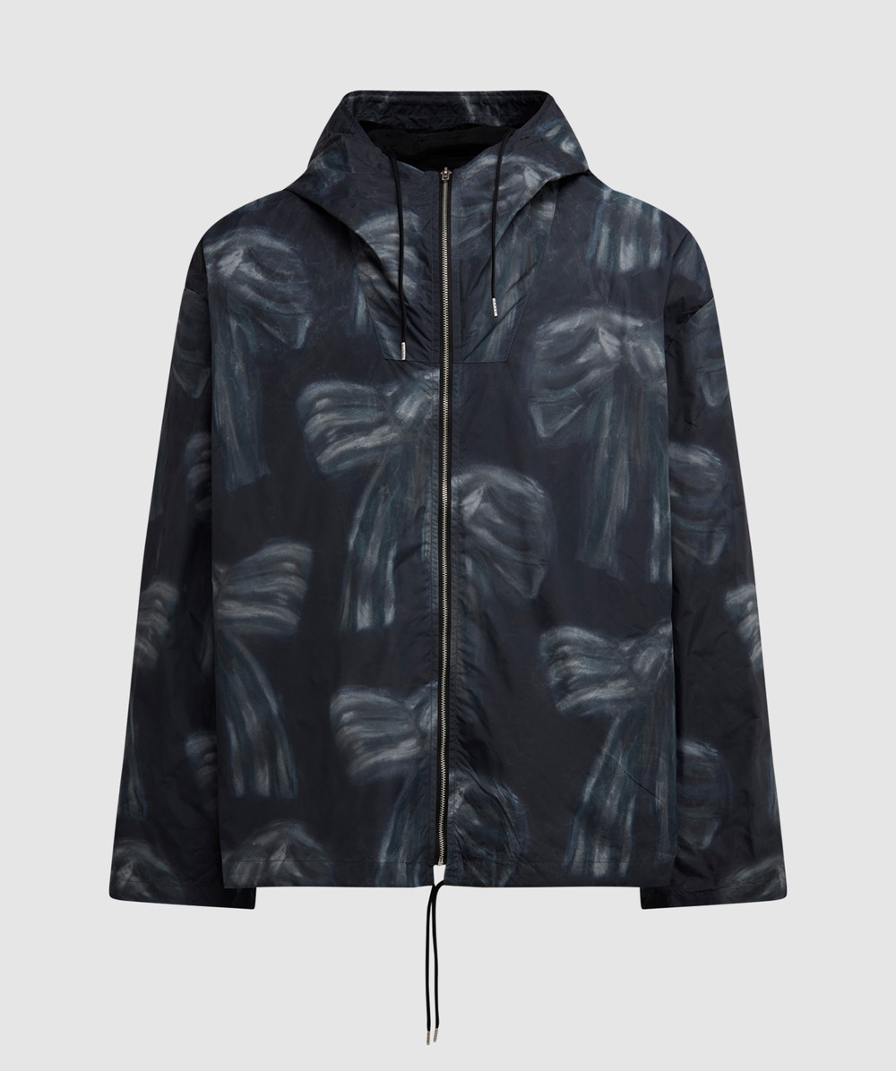 Ofellod bow nylon windbreaker jacket - 1