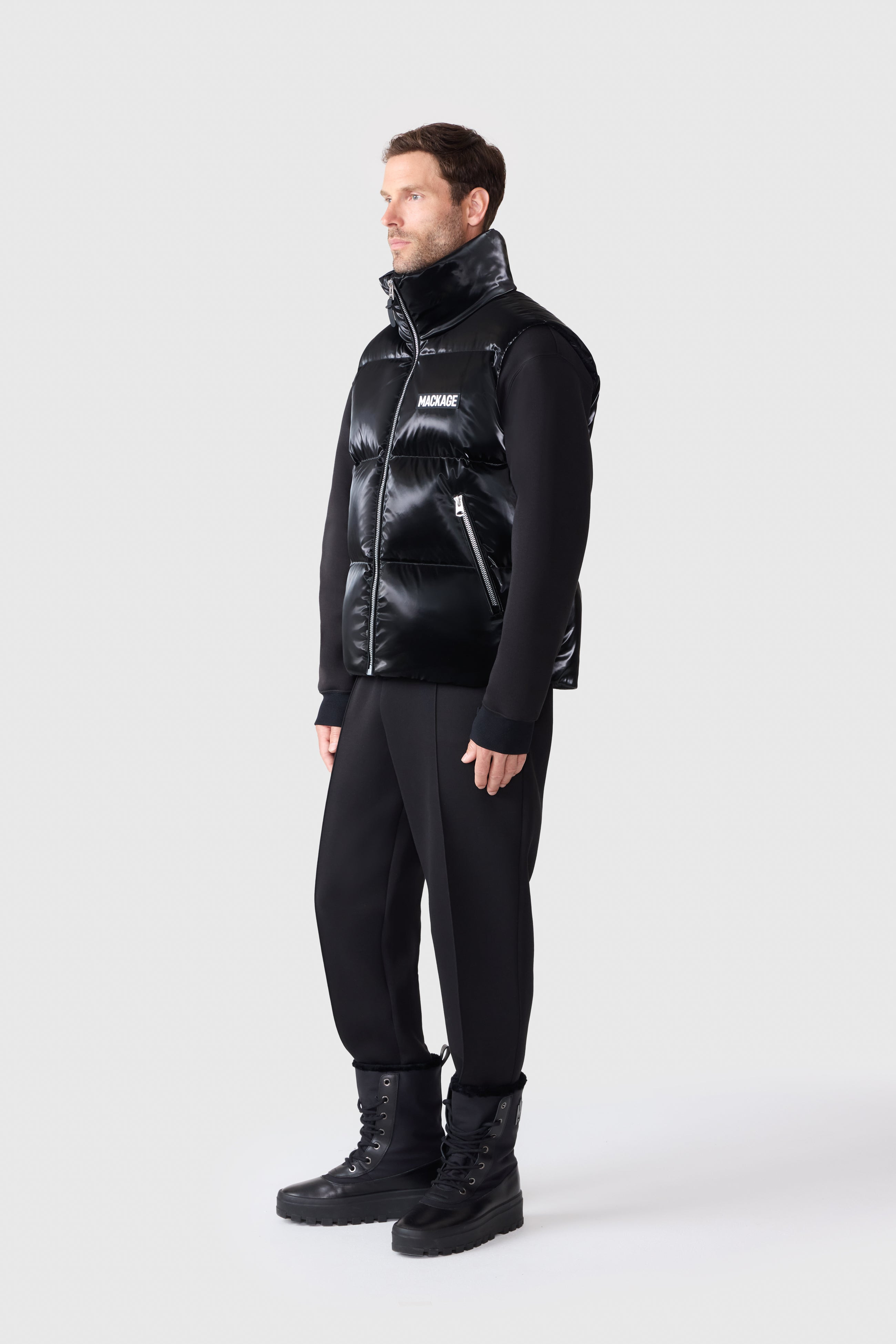 KANE-GLO High-Gloss Down Vest - 3
