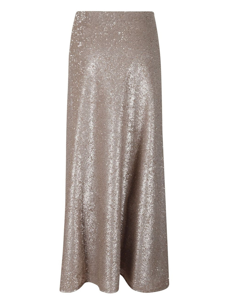 Herno sequin-embellished maxi skirt outlook