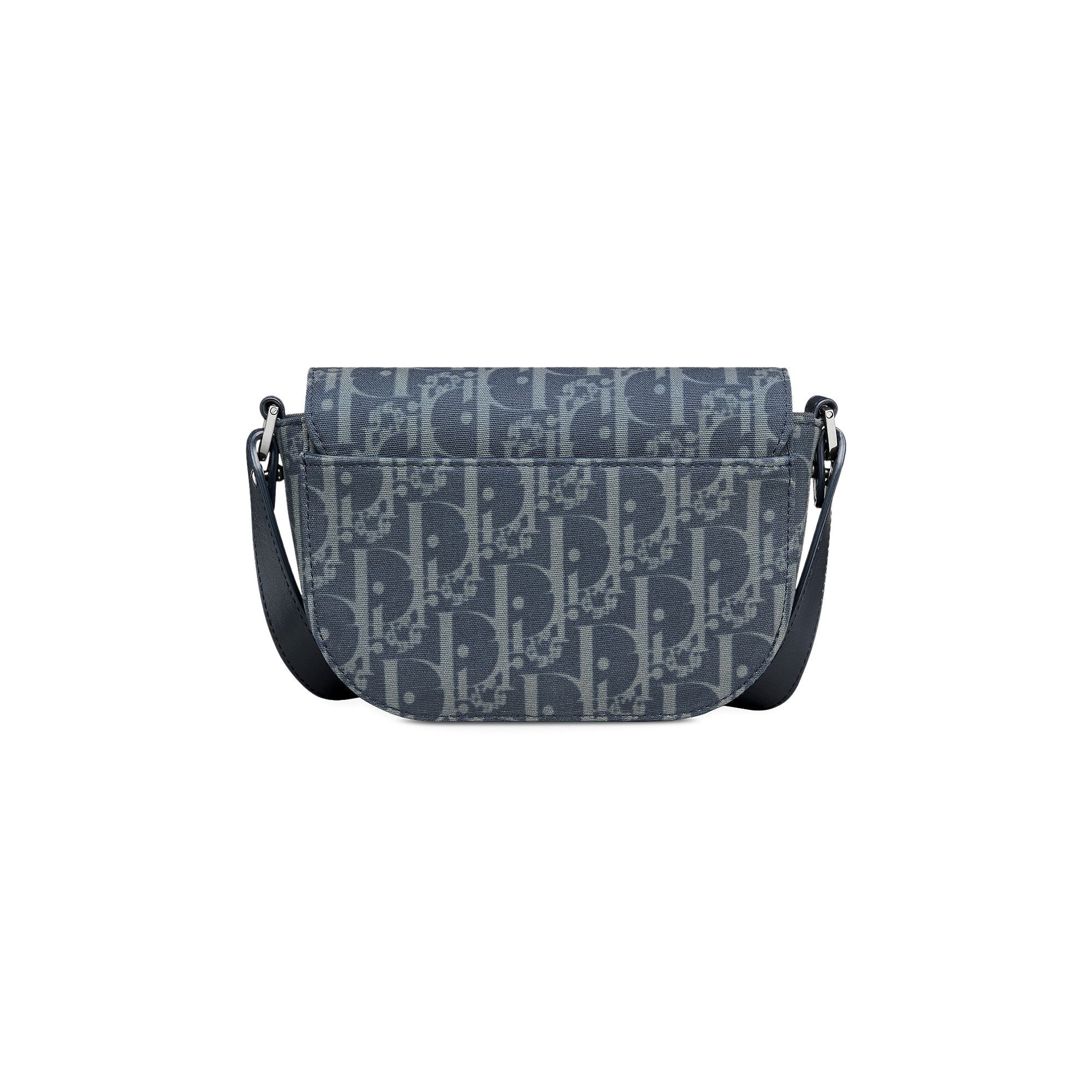 Dior x Denim Tears Saddle Pouch With Strap 'Blue' - 2