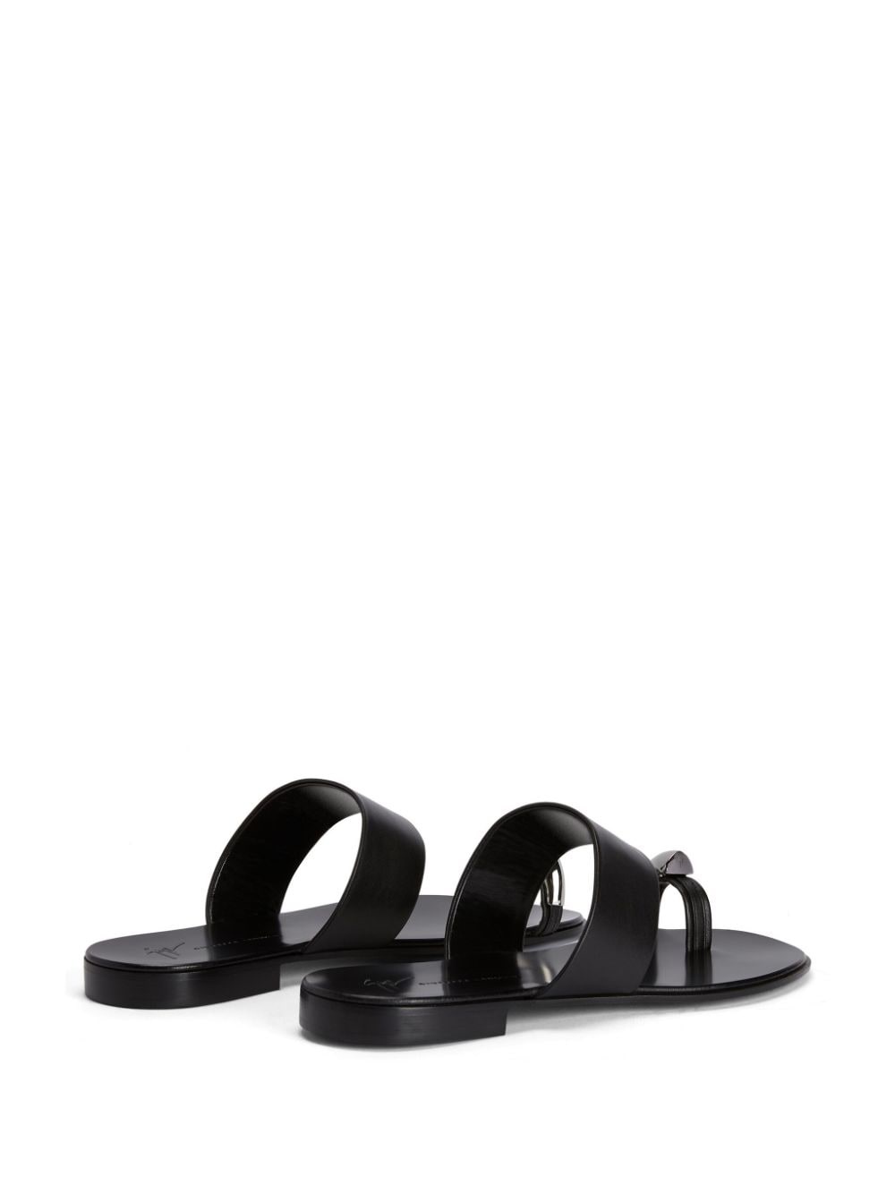Norbert leather slides - 3
