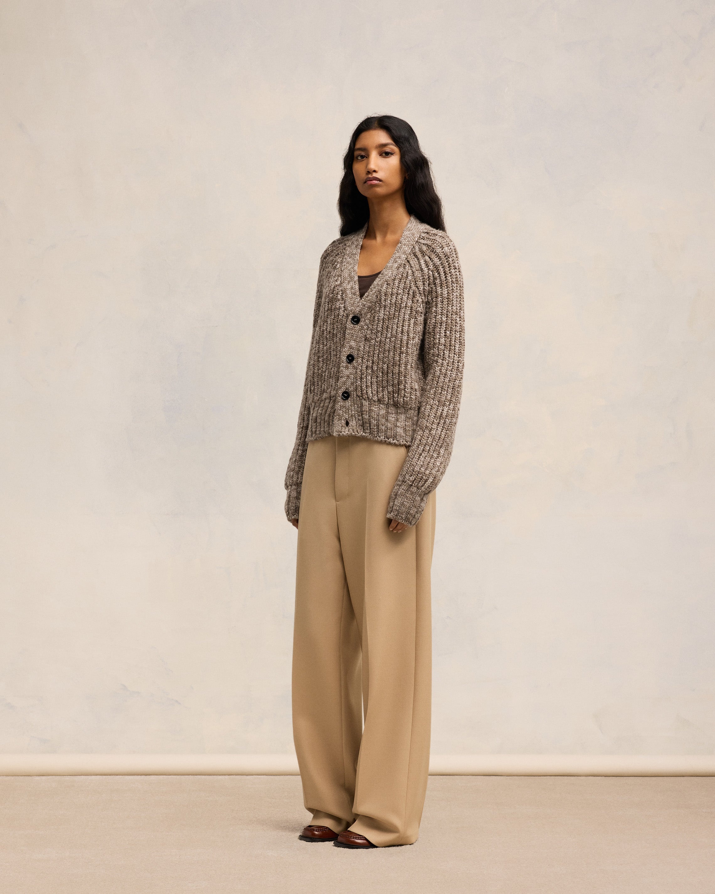RIBBED CARDIGAN - 6