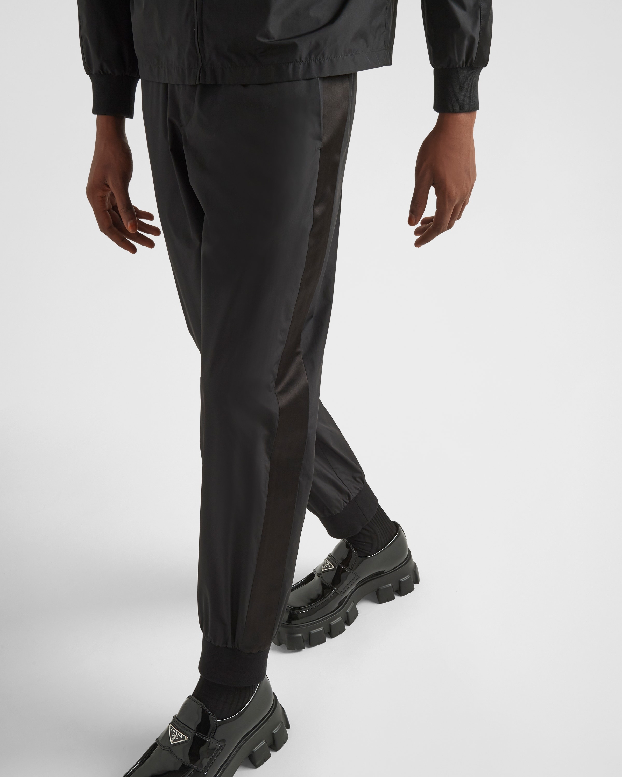Silk blend joggers - 3
