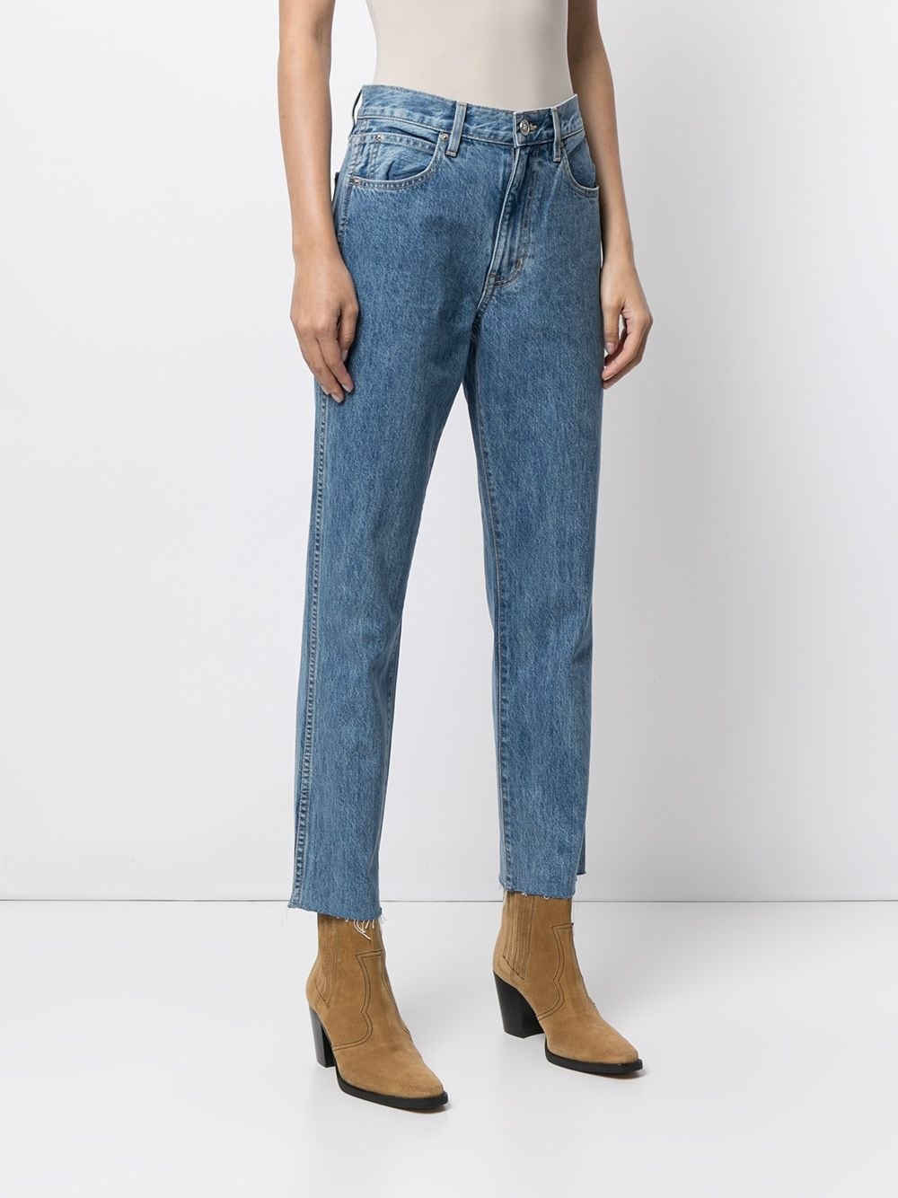 Hero high-rise straight-leg jeans - 3