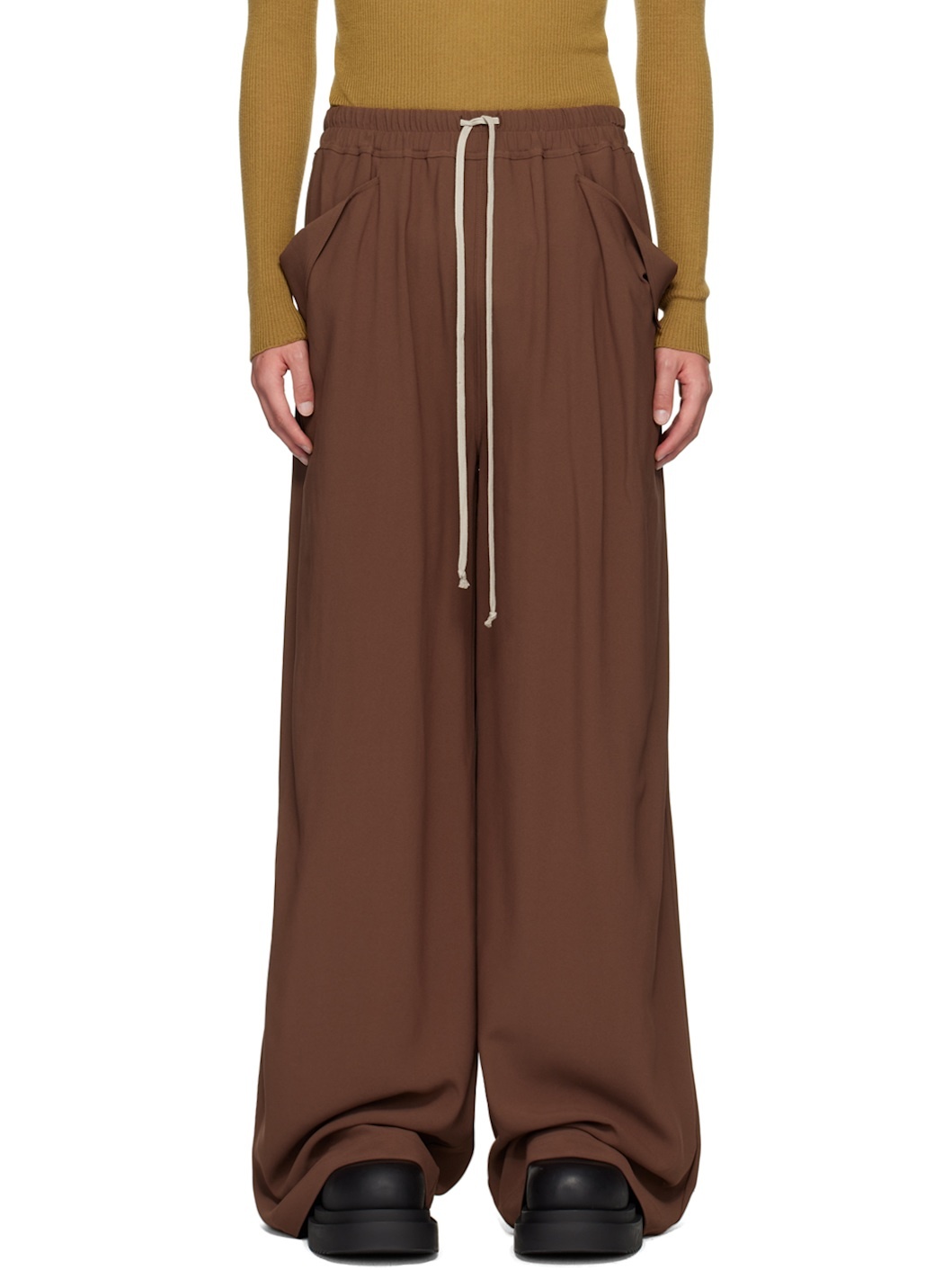 Brown Porterville Lido Trousers - 1