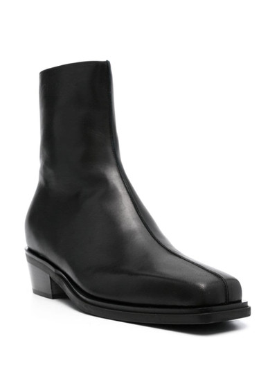 Y/Project Paris' Best 50mm leather boots outlook