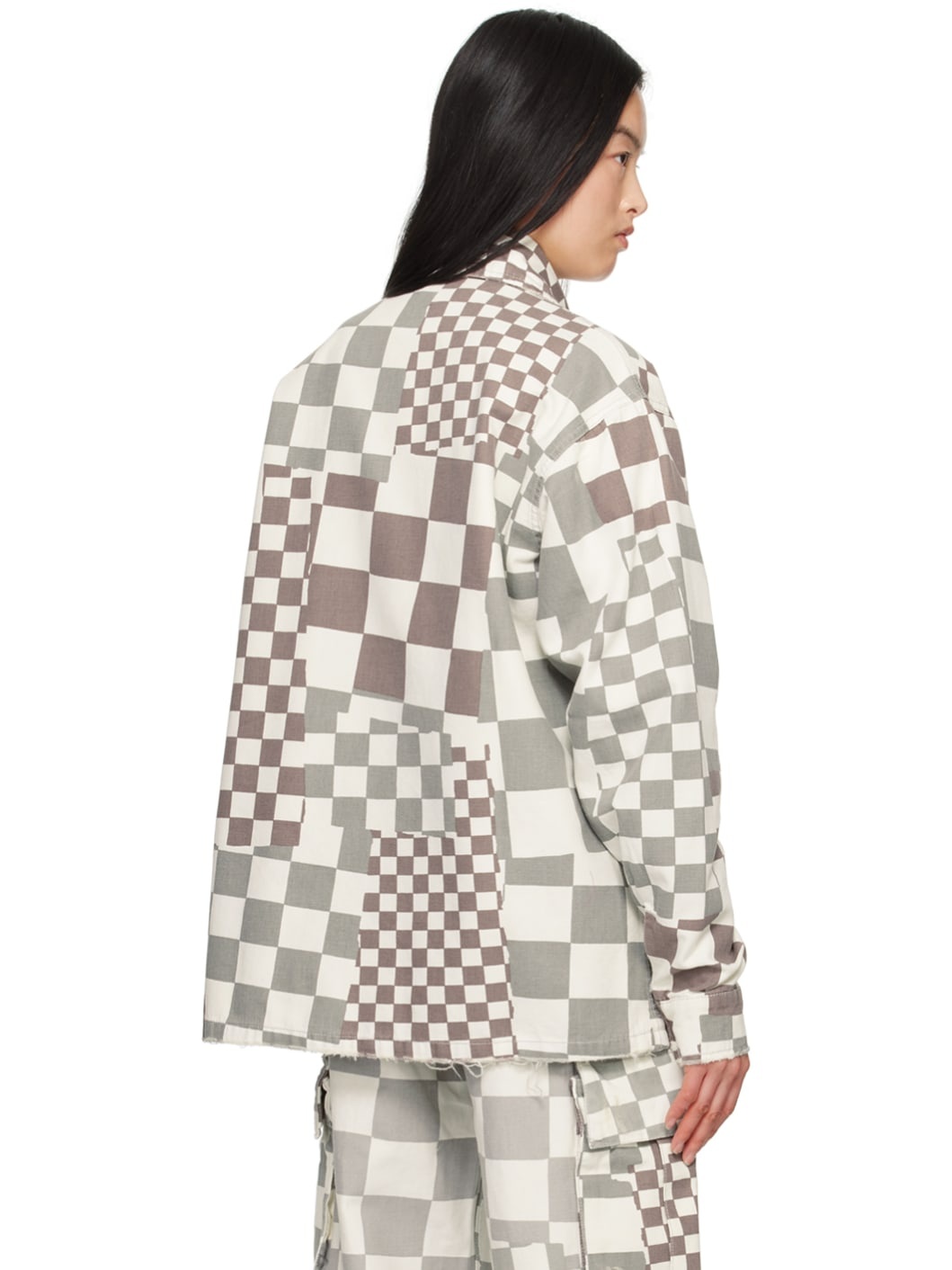 Gray Check Jacket - 3