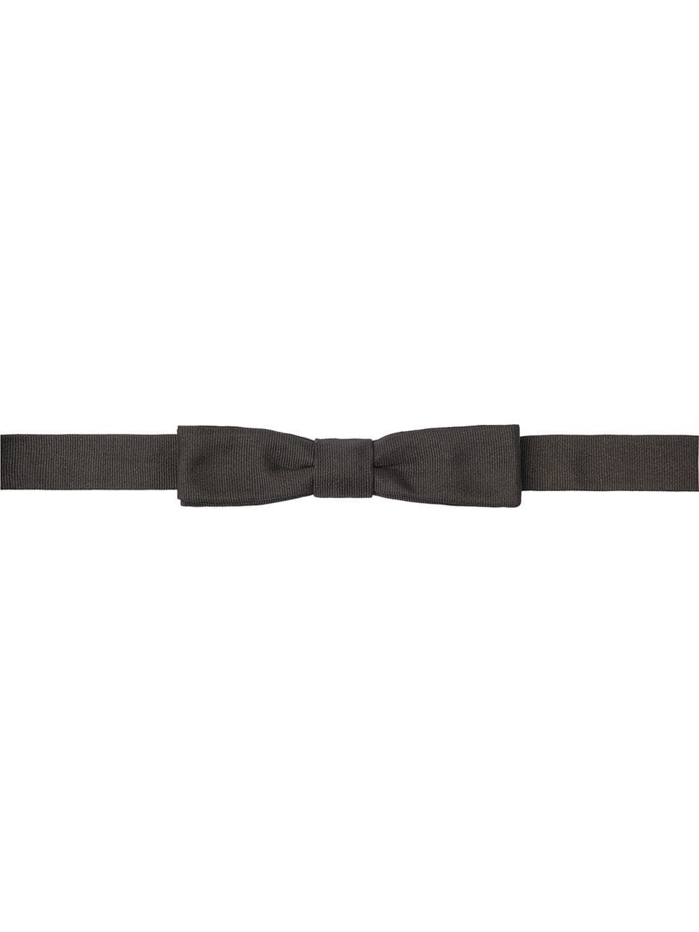 silk faille bow tie - 1