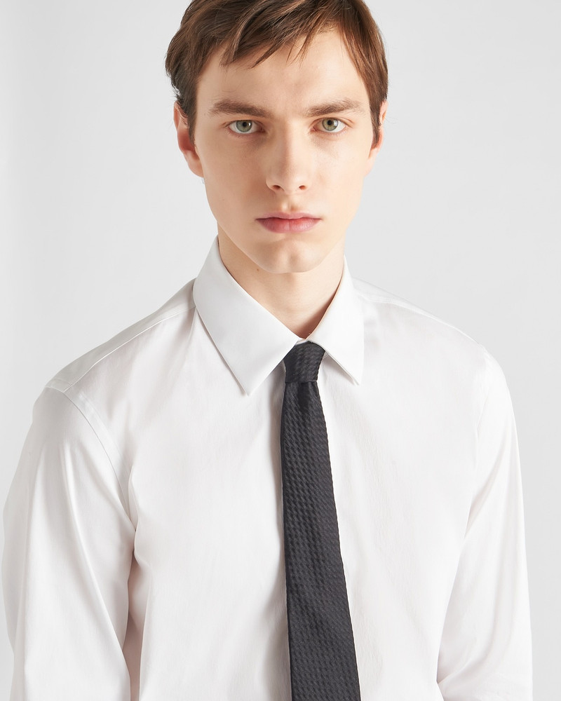 Prada Silk blend tie outlook