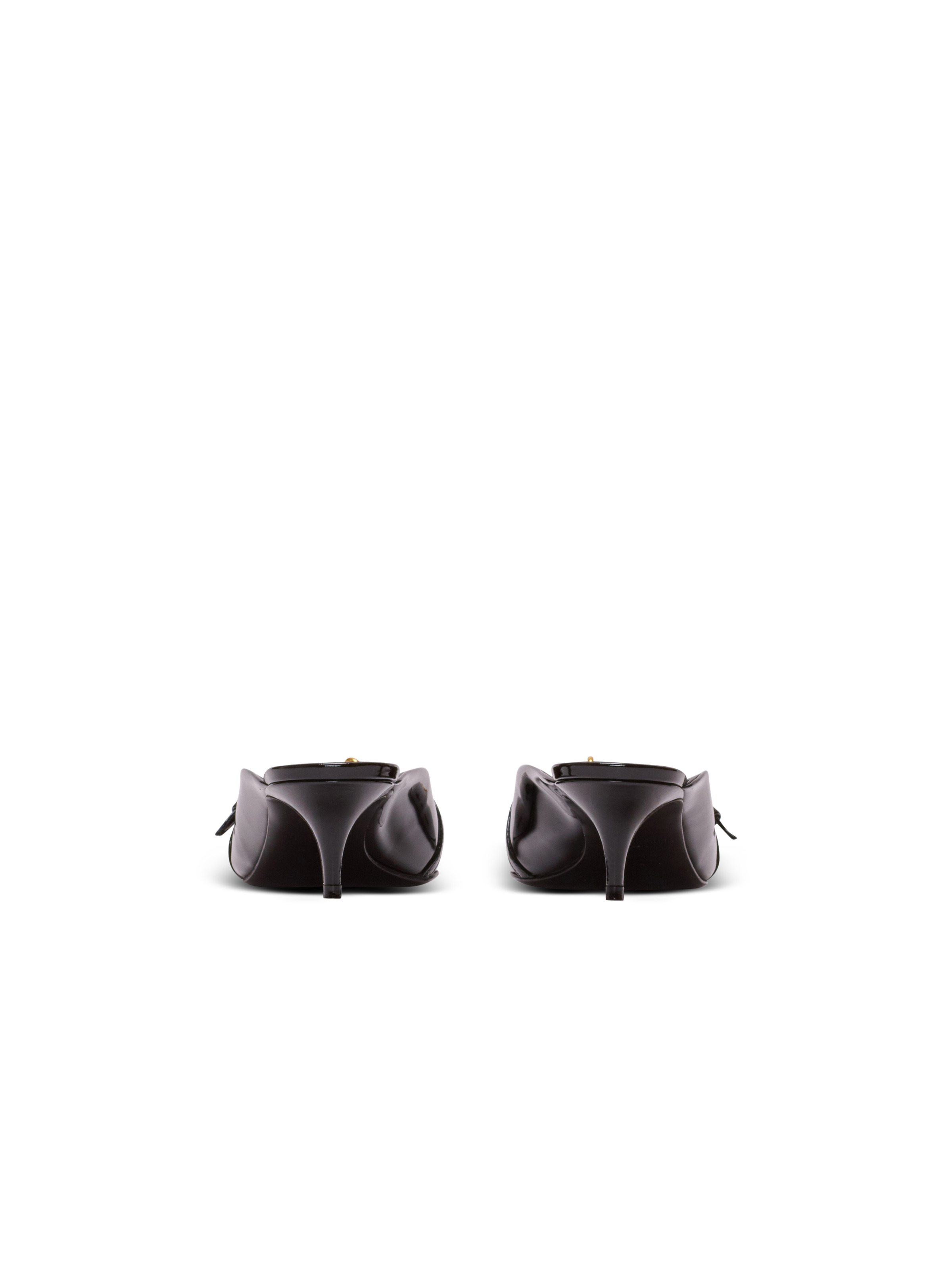 Sync patent leather mules with pointed toe - 4