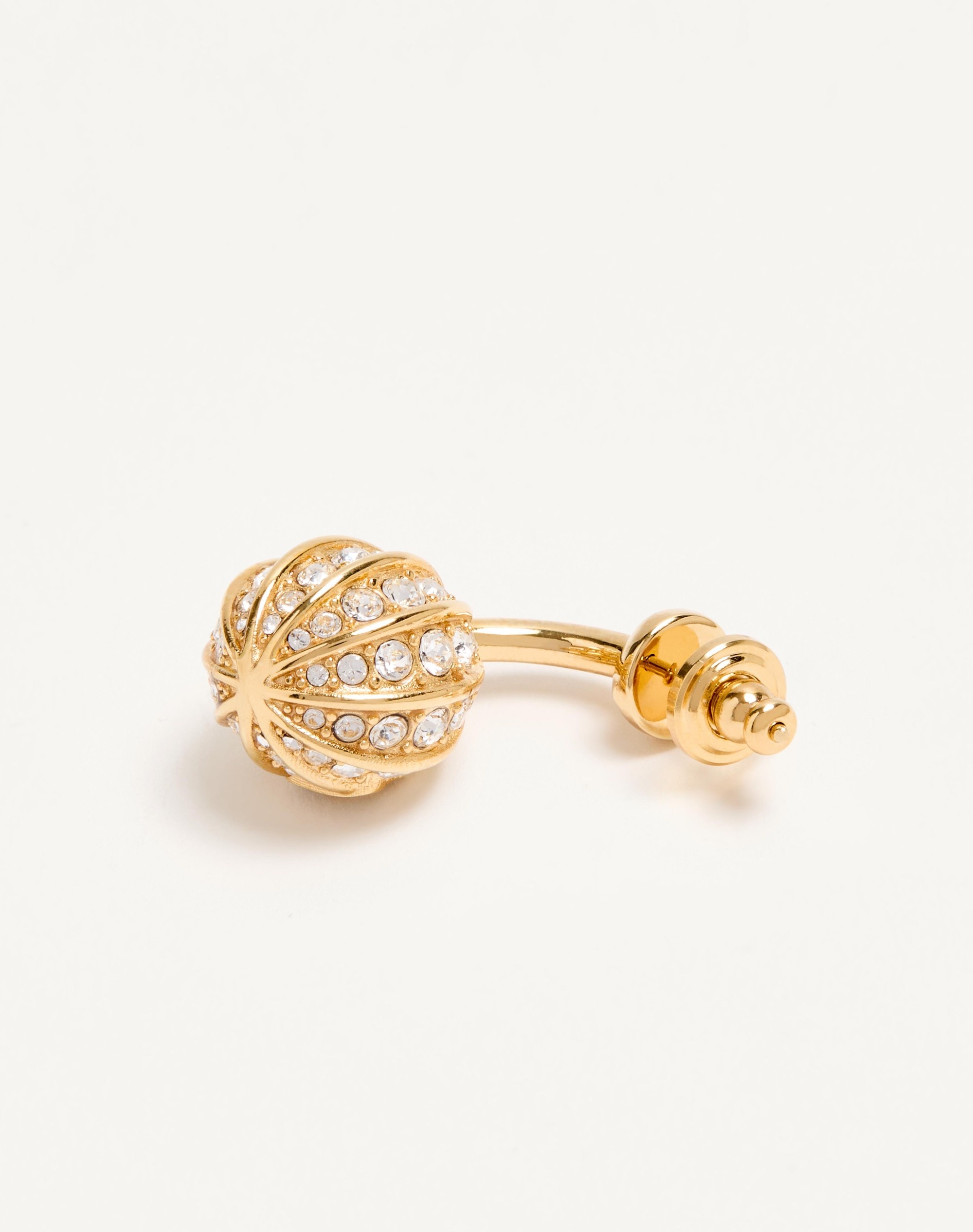POETIQUE DES GOUTTES MONO EARRING IN METAL AND SWAROVSKI® CRYSTALS - 3