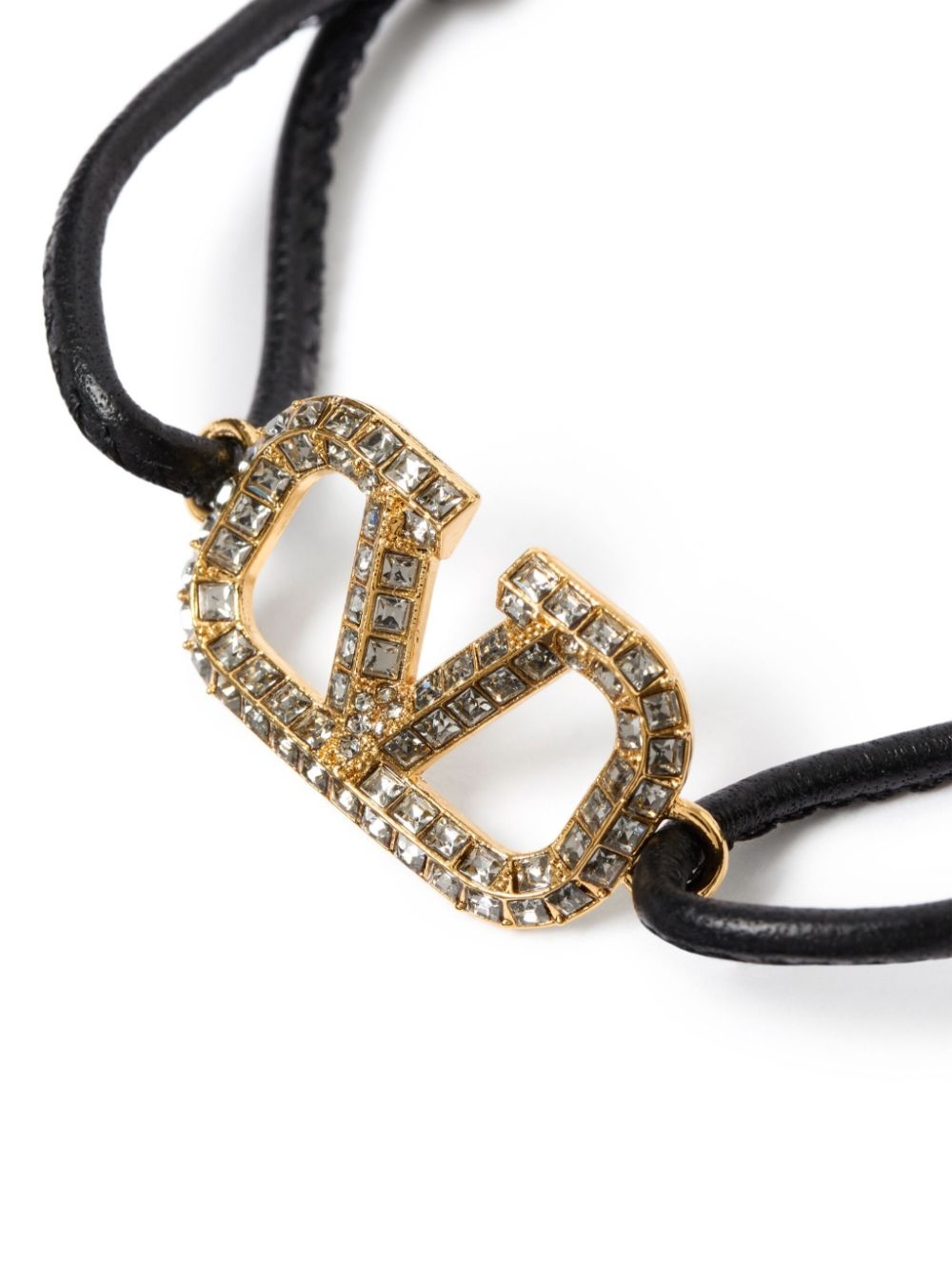 VLogo Signature leather bracelet - 2