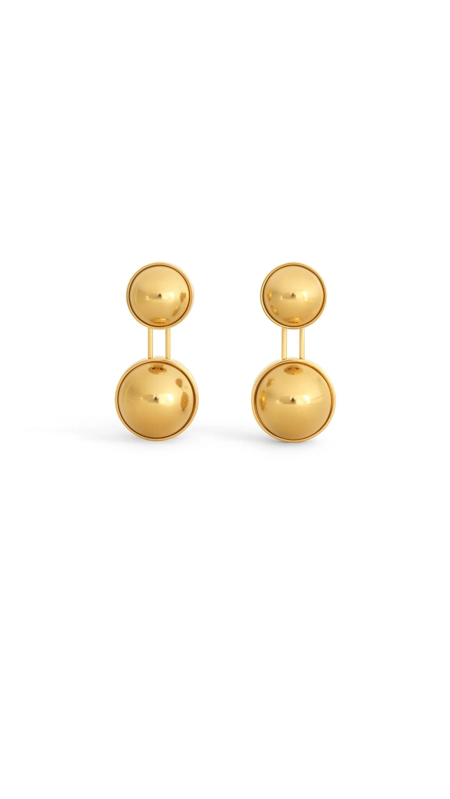 SPHERE SMALL PENDANT EARRINGS - 1