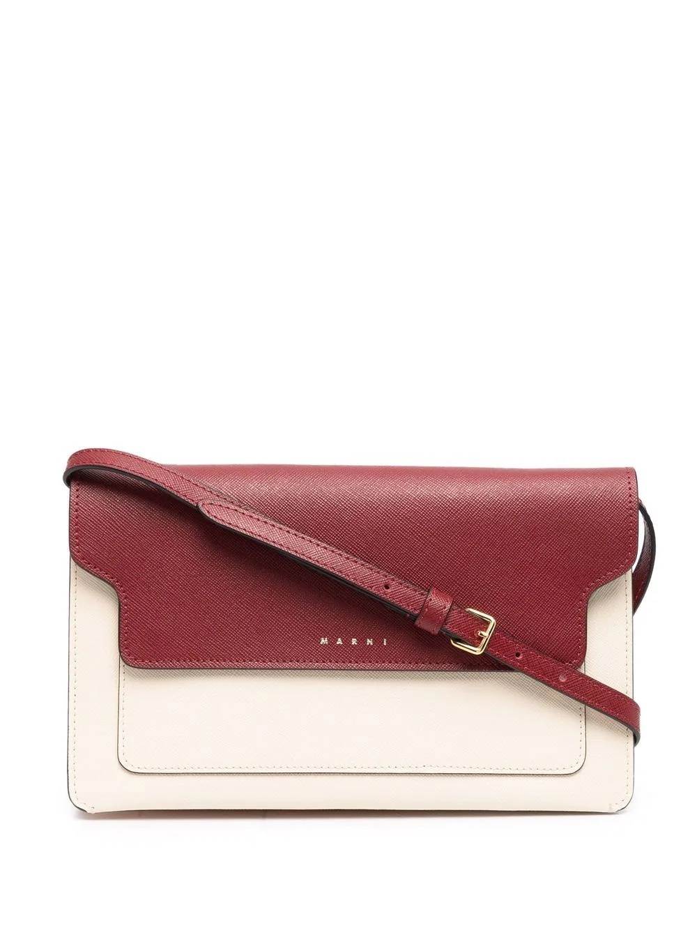 colour-block crossbody bag - 1