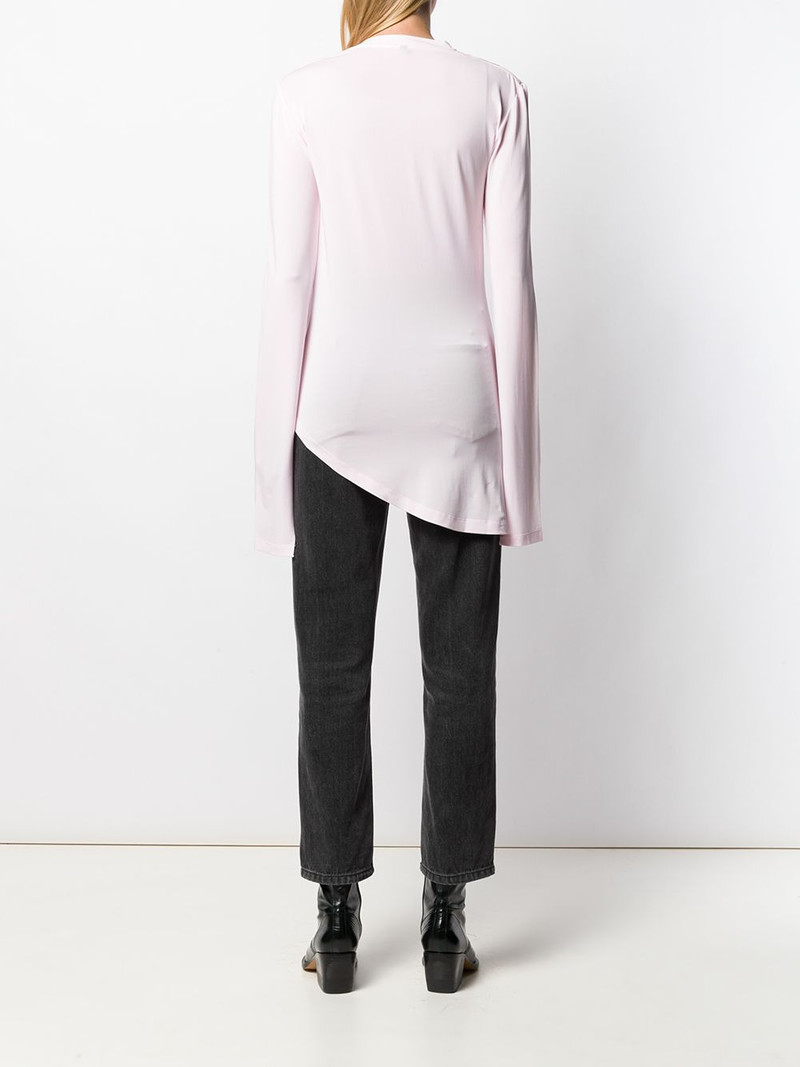 asymmetric long sleeve top 4