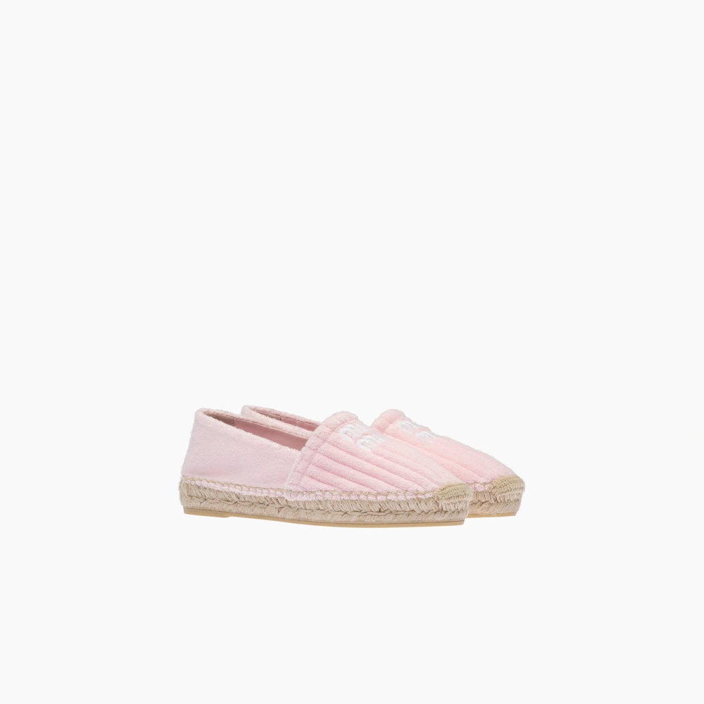 Terry cloth espadrilles - 1