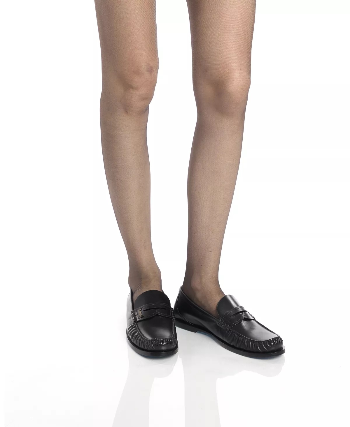 Women's Loafers in Smooth Leather - 2