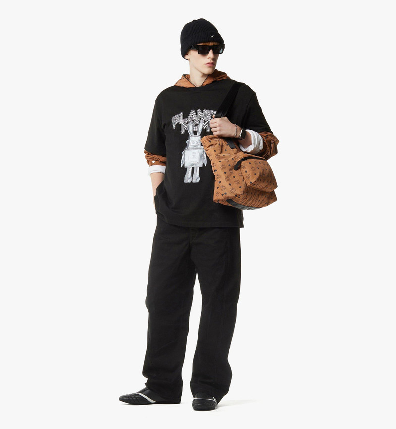 MCM Aren Packable Tote in Visetos outlook