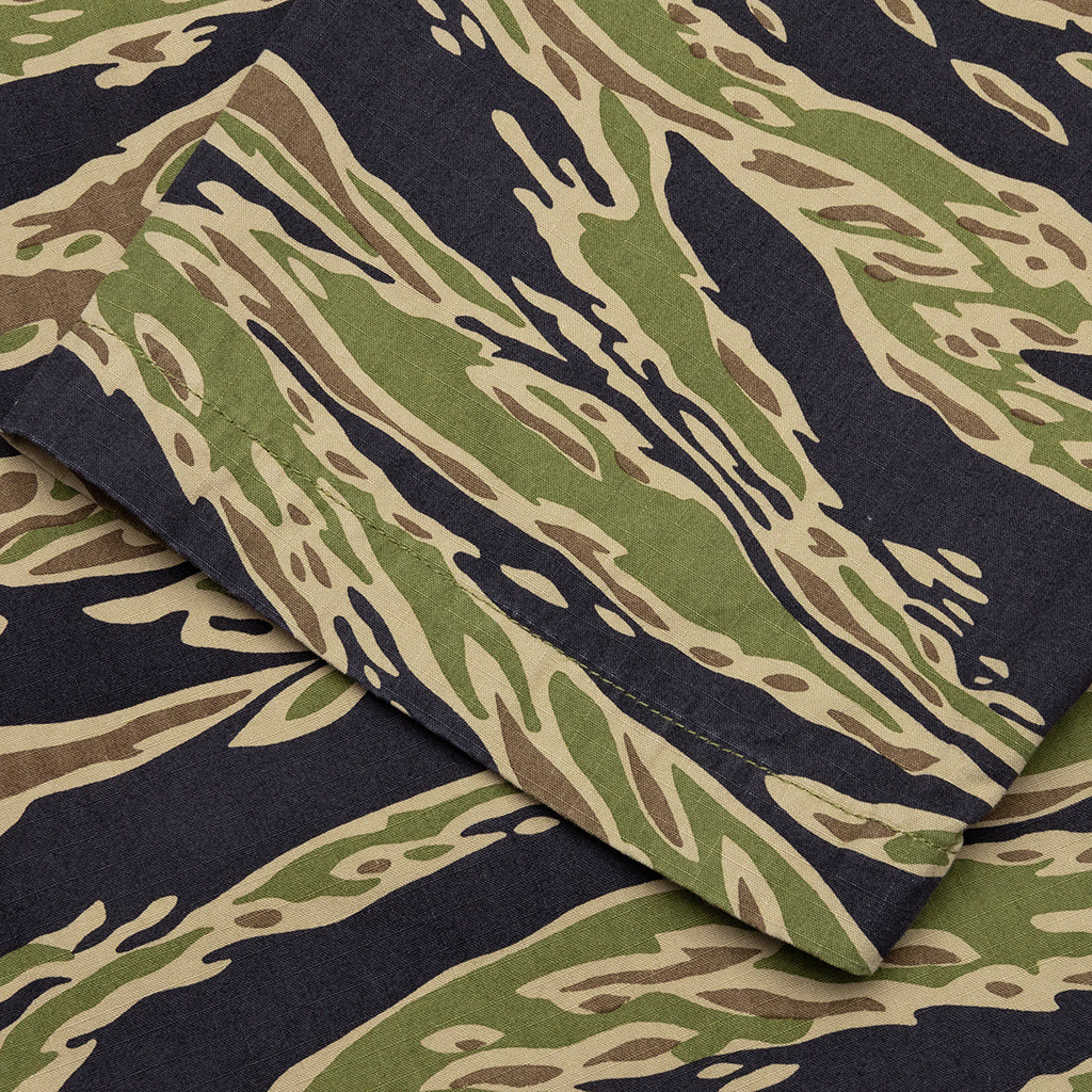 WACKO MARIA TIGER CAMO ARMY SHIRT TYPE-2 - OLIVE - 6