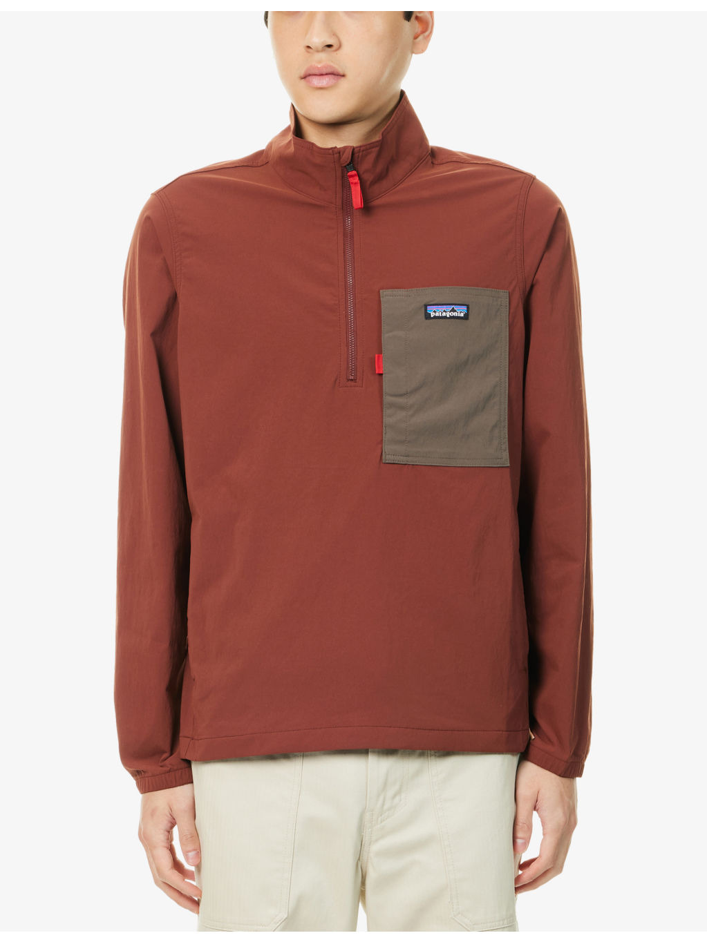 Outdoor Marsupial Logo-Patch Nylon Blend Top - 3