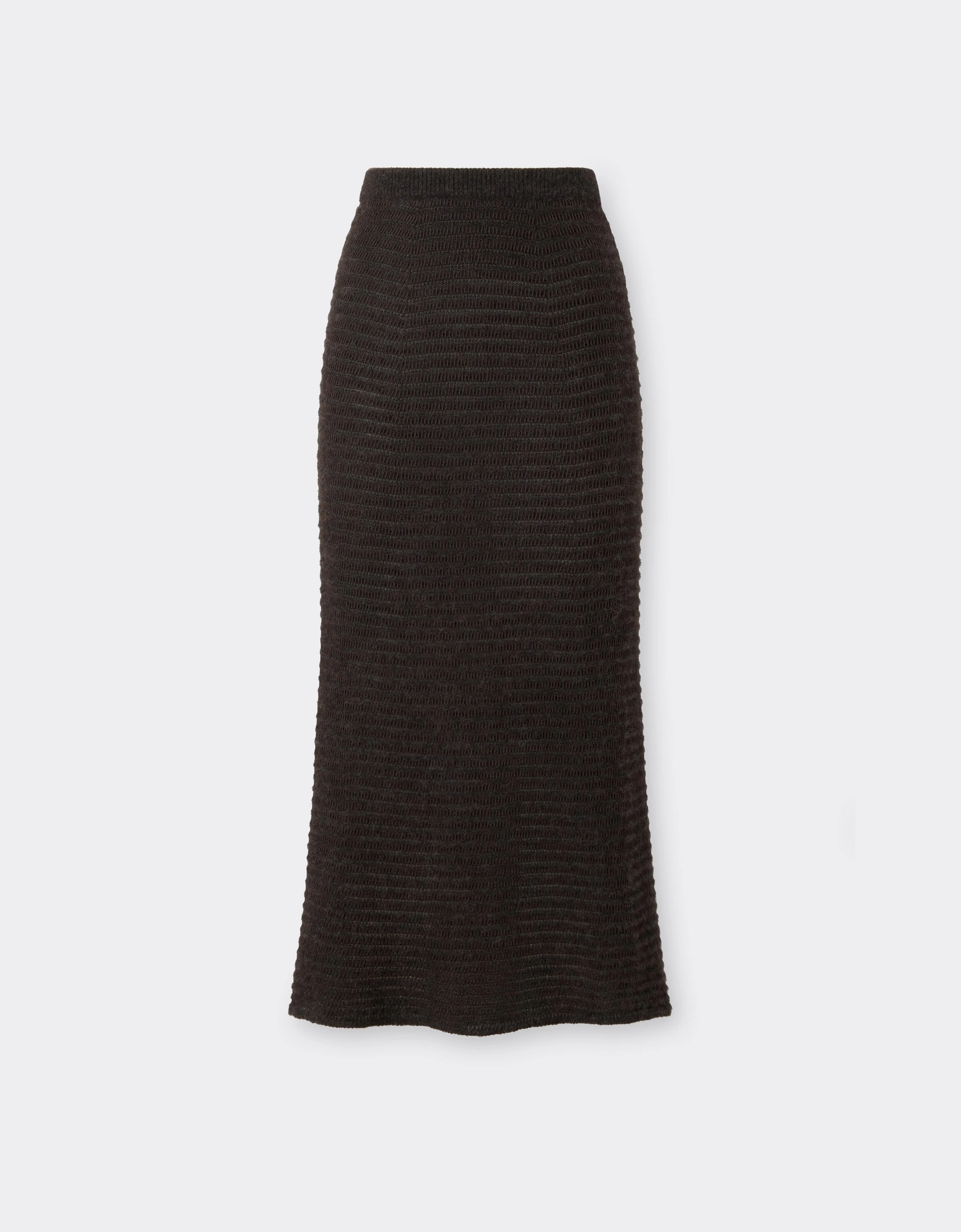 Midi Skirt in Wool Blend - 1