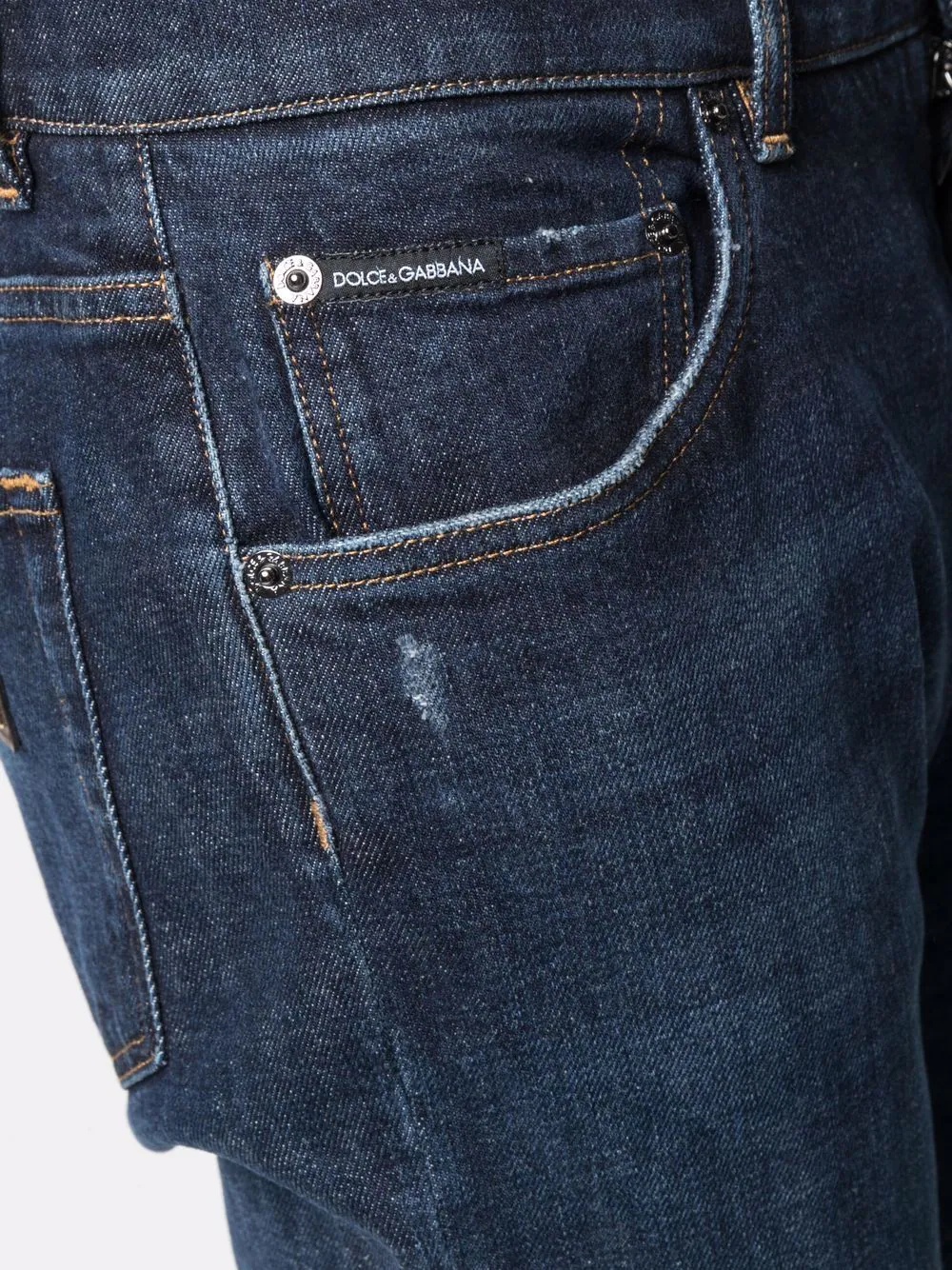 ripped-detail denim jeans - 5