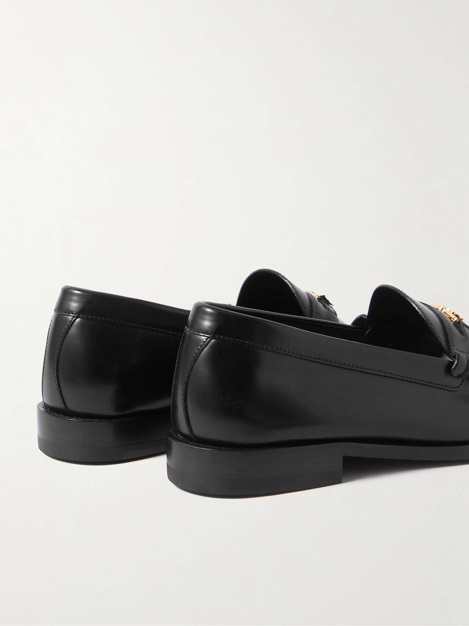 VIP【送料関税込】CELINE ALMA TRIOMPHE LEATHER BALLETS Celine TRIOMPHE Leather Ankle-Strap Sandals 6cm women