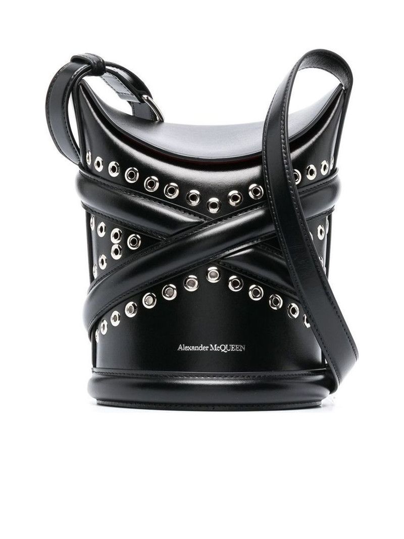 Lei studded bucket bag 1