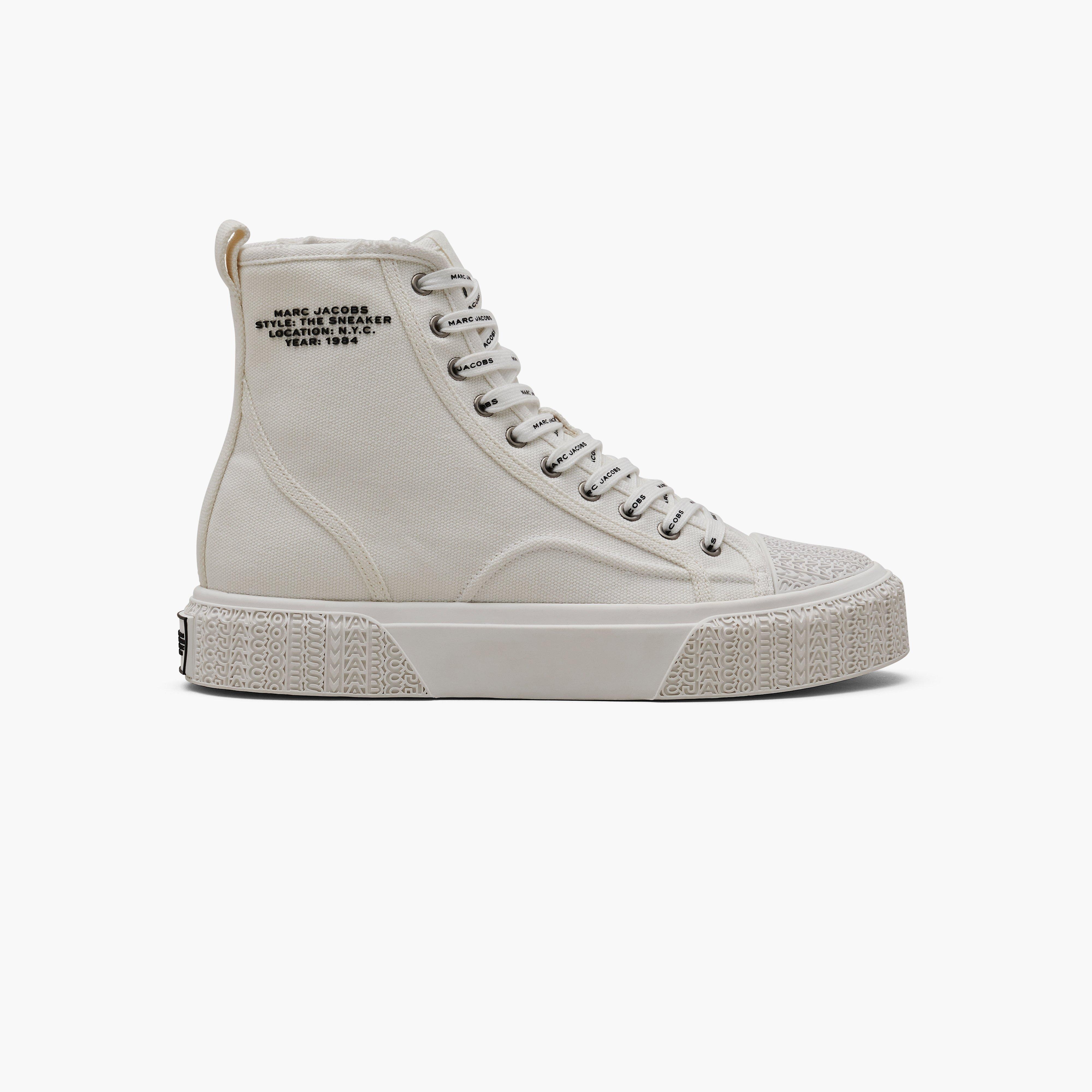 スニーカー The High Top Sneakers - Marc Jacobs - Cotton - Printed Marc Jacobs THE HIGH TOP SNEAKER | REVERSIBLE