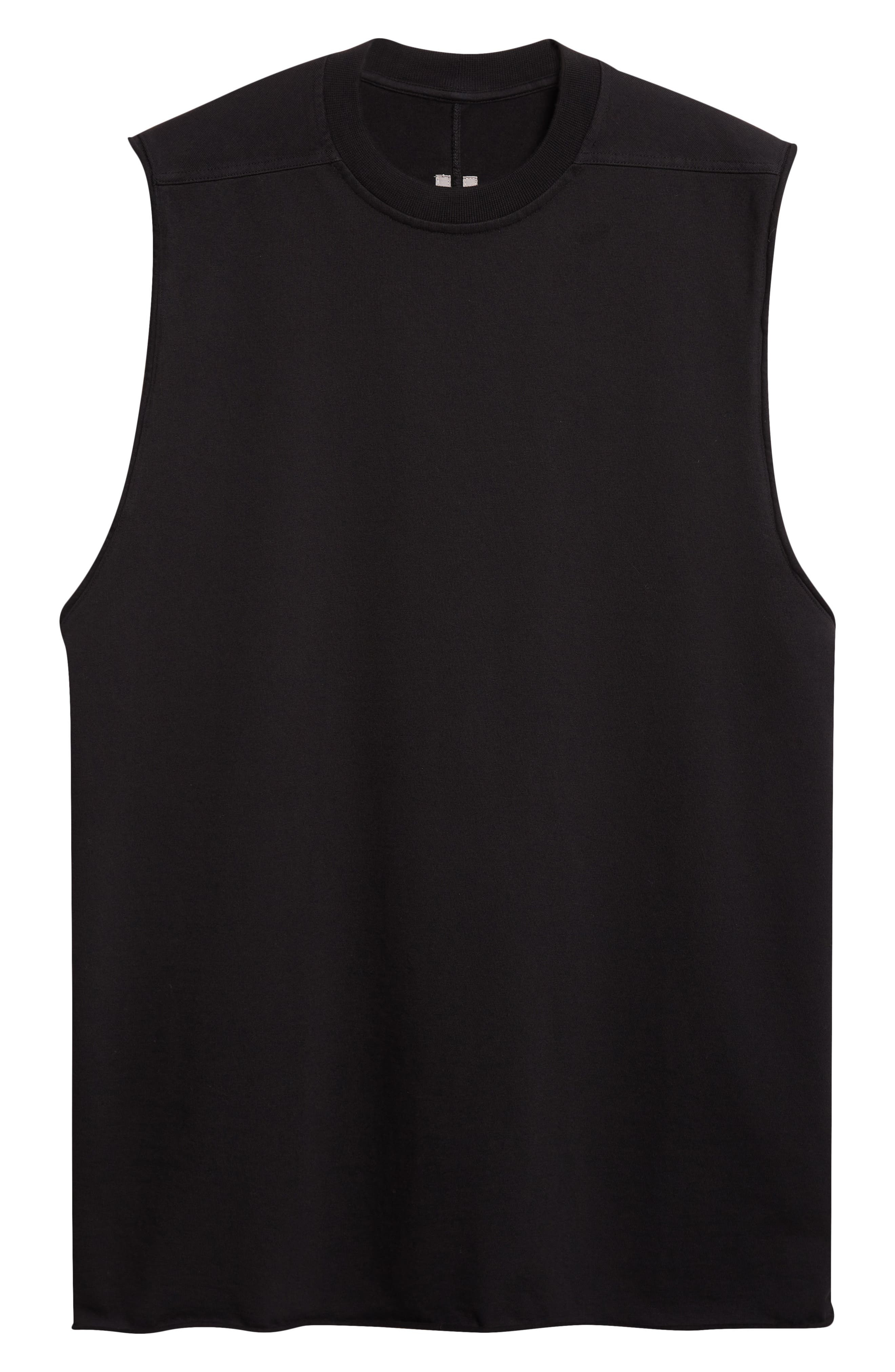 Rick Owens Jumbo Cotton Jesrey Tank in Black at Nordstrom - 6