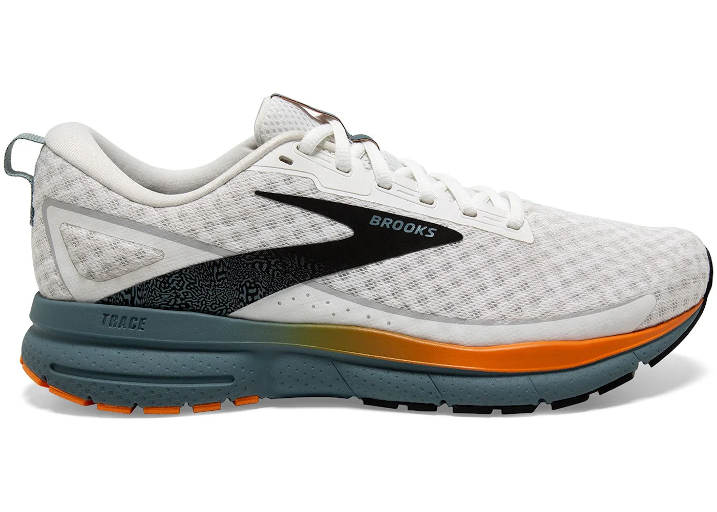 Brooks Trace 3 White Orange Goblin Blue - 1