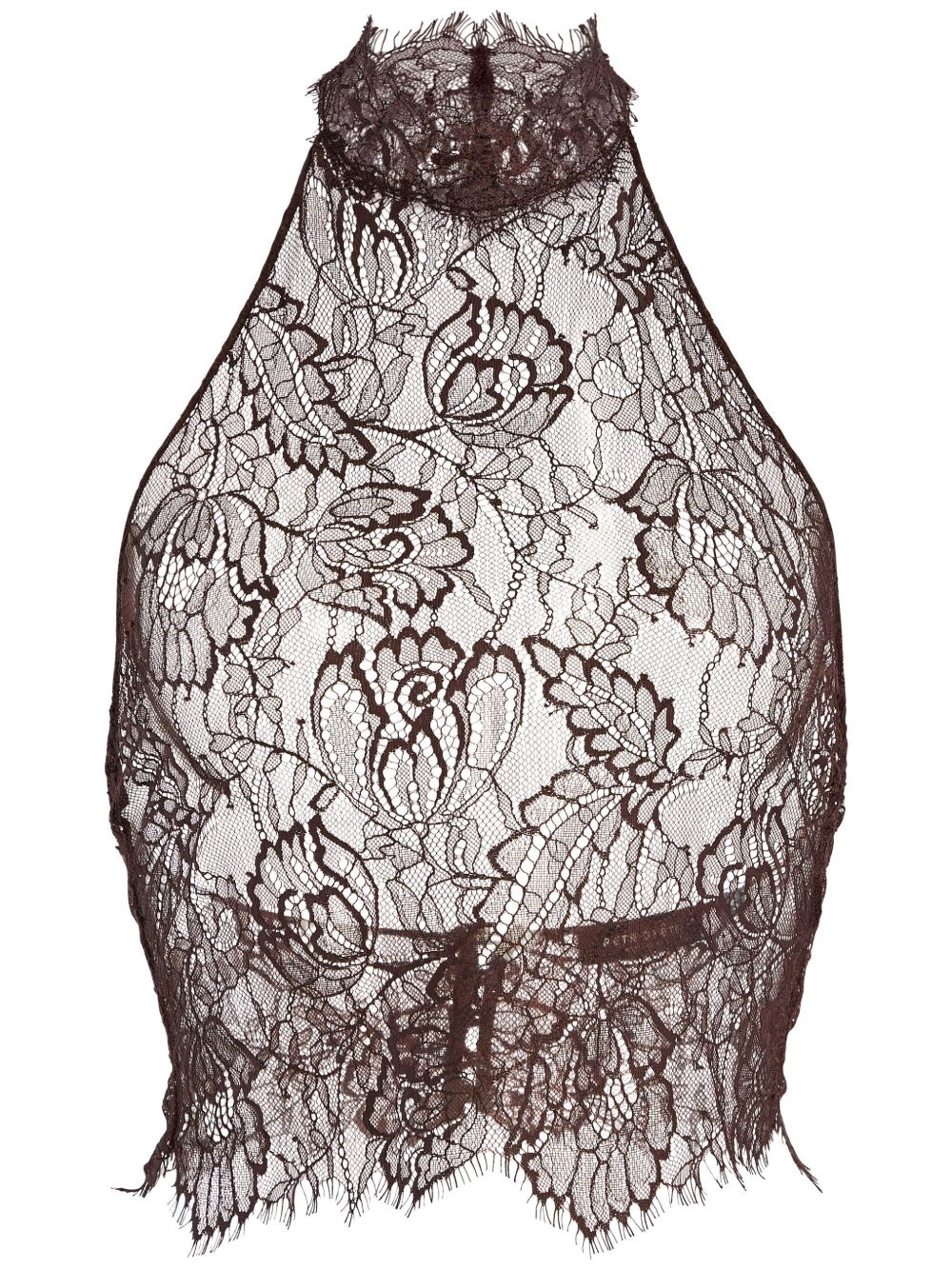 Violet lace top - 1