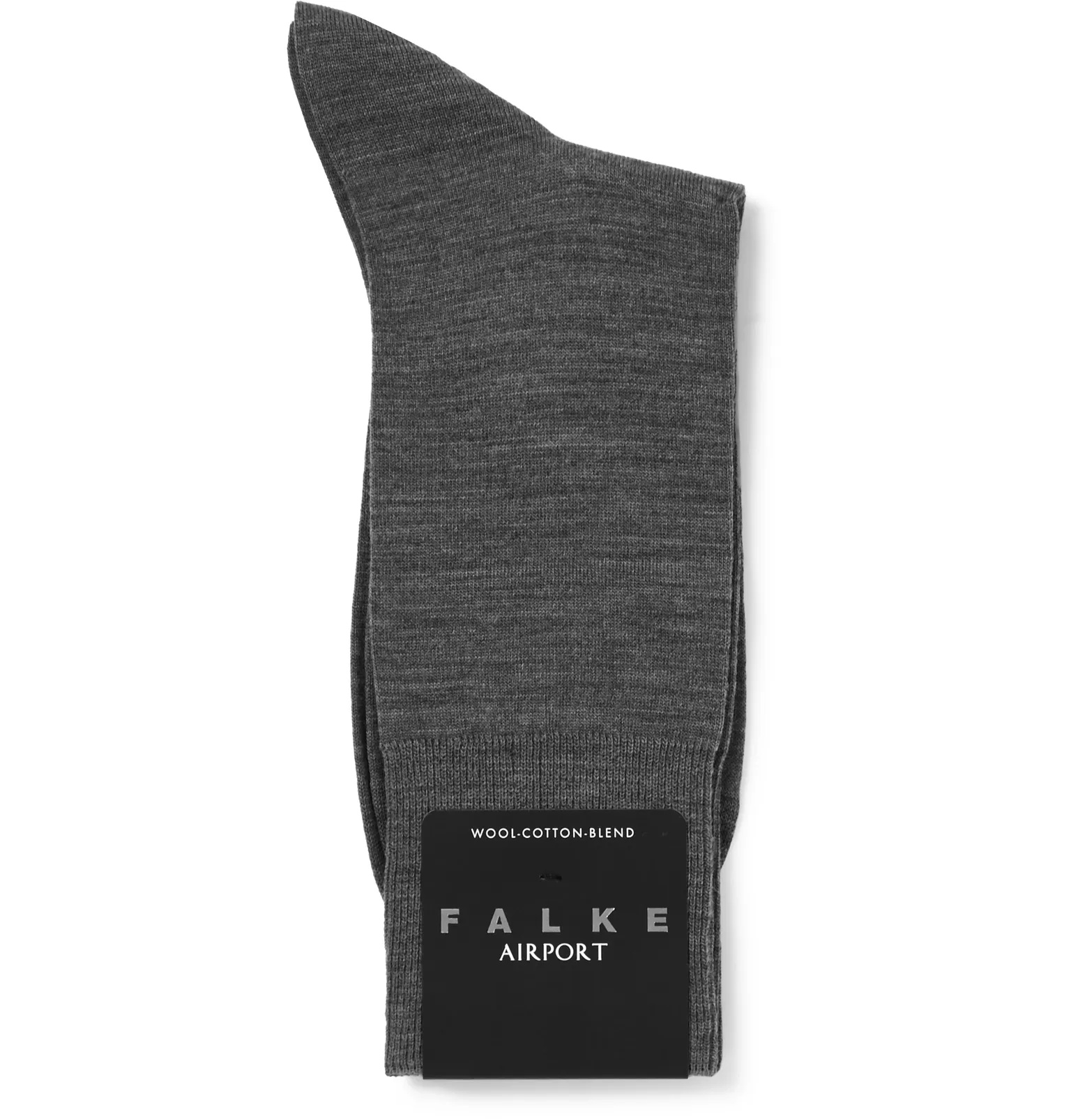 Three-Pack Airport Mélange Stretch Wool-Blend Socks - 3