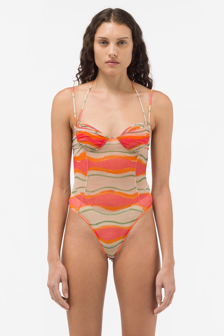 Le Body Ilha in Pink/Orange - 1