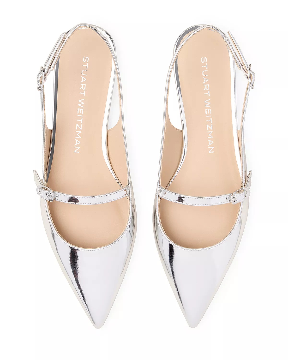 Women's Emilia Pointed Toe Slingback Mary Jane Shoes - 3