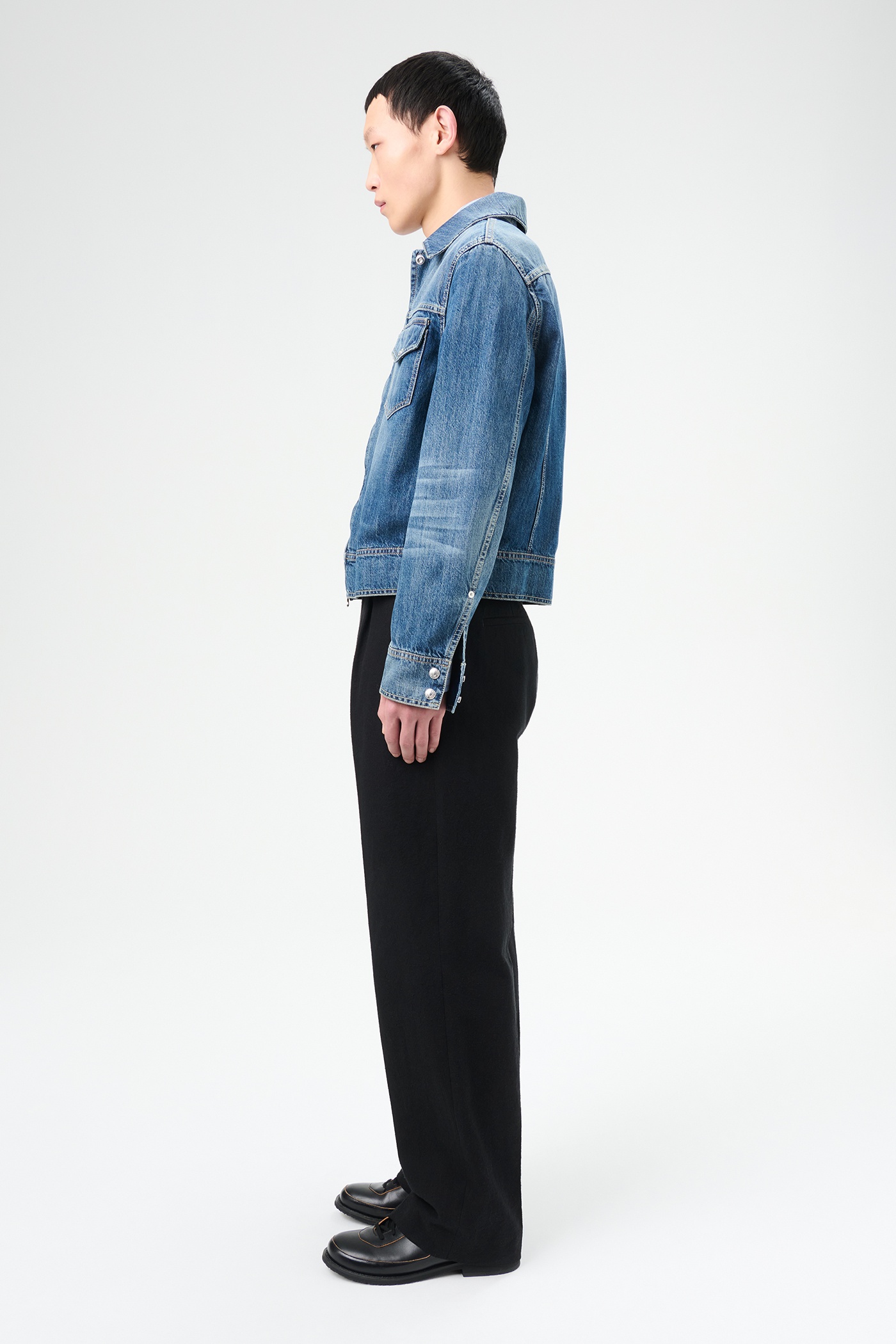 限界価格！【新品】OUR LEGACY 24AW TRUCKER JACKET Our Legacy Trucker Jacket Vintage Denim | REVERSIBLE