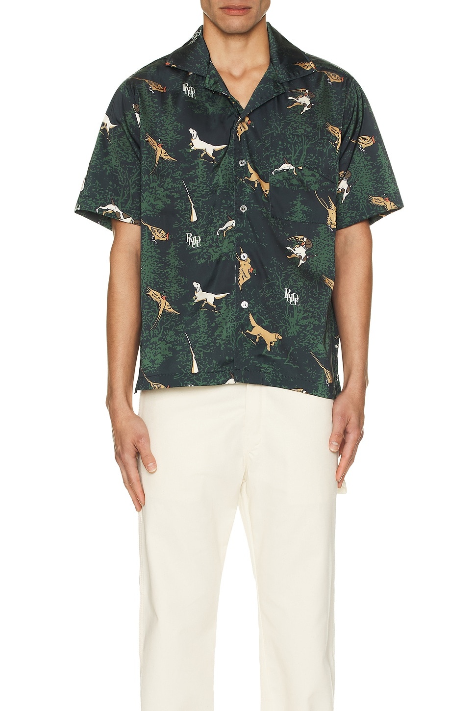 Scramble Dog Print Shirt - 3