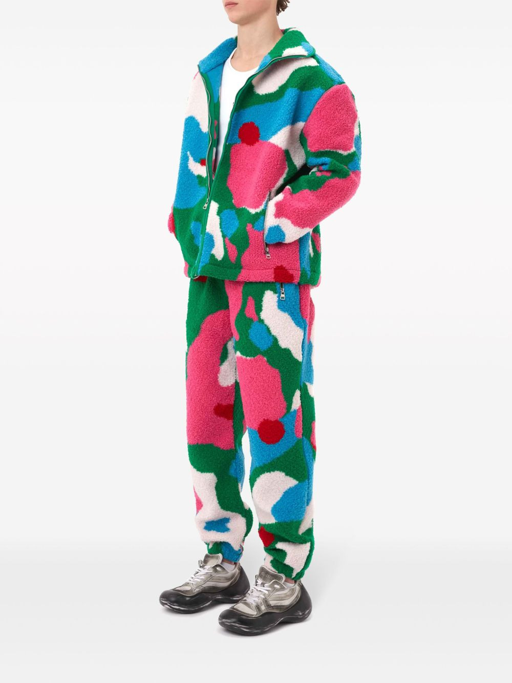 GRAPHIC FLEECE JACKET - 3